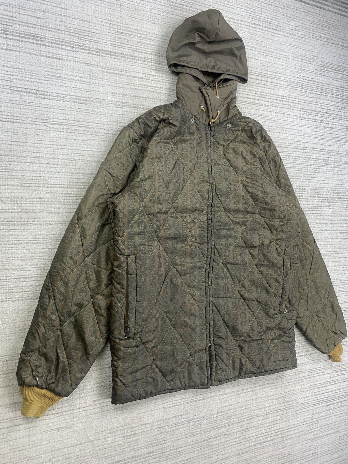 Pacific Trail × Vintage Vtg 70s Pacific Trail Military Quilted Talon Zipper Jacket Size US M / EU 48-50 / 2 - 3 Thumbnail