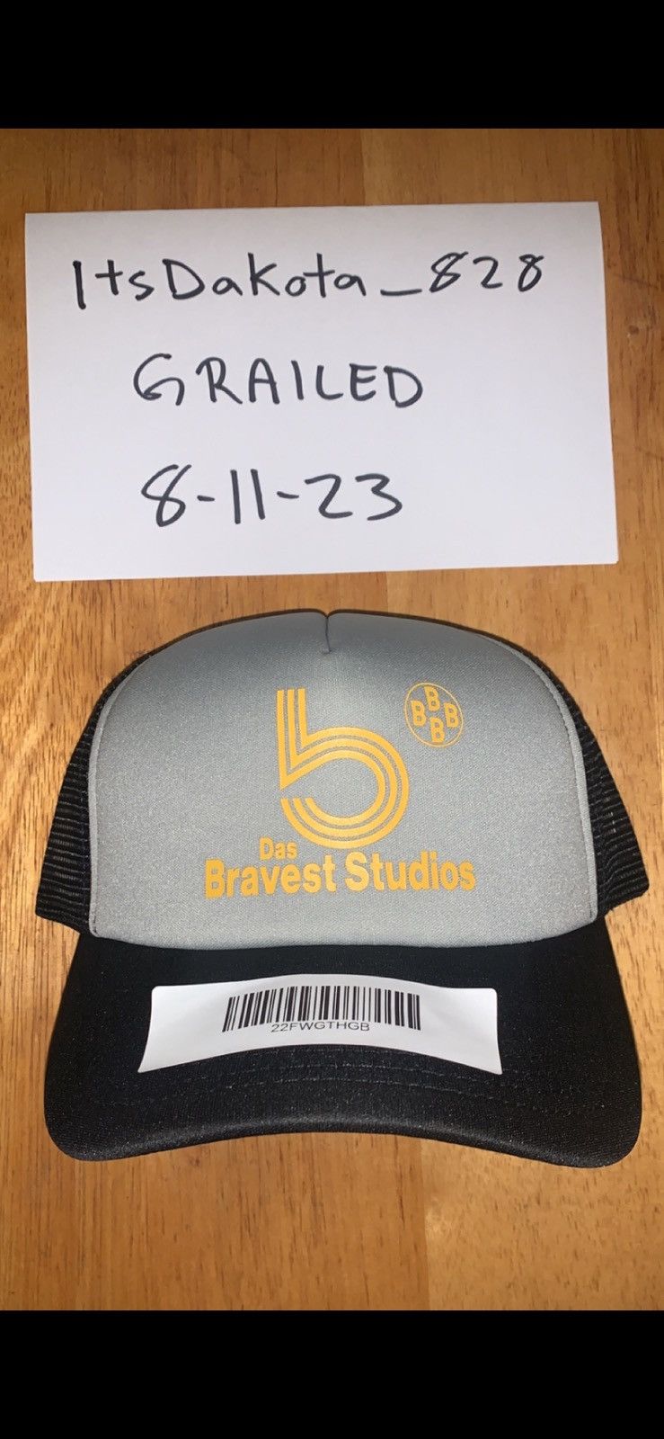 Bravest Studios Bravest Studios Trucker Hat Size ONE SIZE - 1 Thumbnail