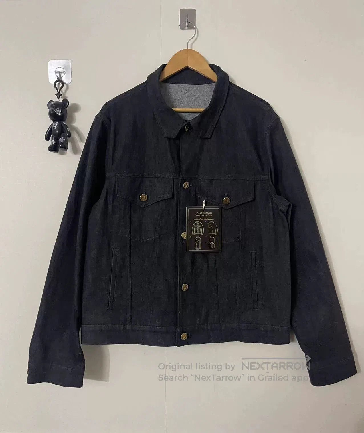 Louis Vuitton lv dark patterned jacket size 54. Size US XXL / EU 58 / 5 - 1 Thumbnail