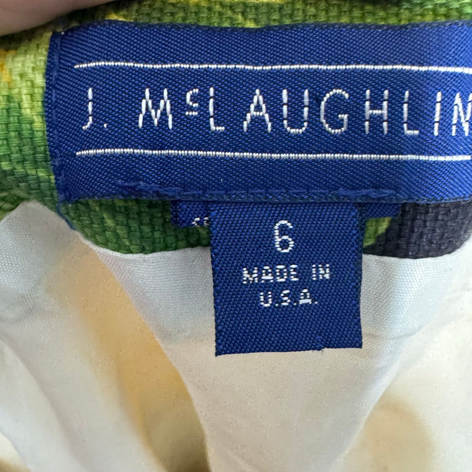 J.McLaughlin J. McLaughlin Size 6 Pencil Skirt Floral Check Size 28" / US 6 / IT 42 - 4 Thumbnail