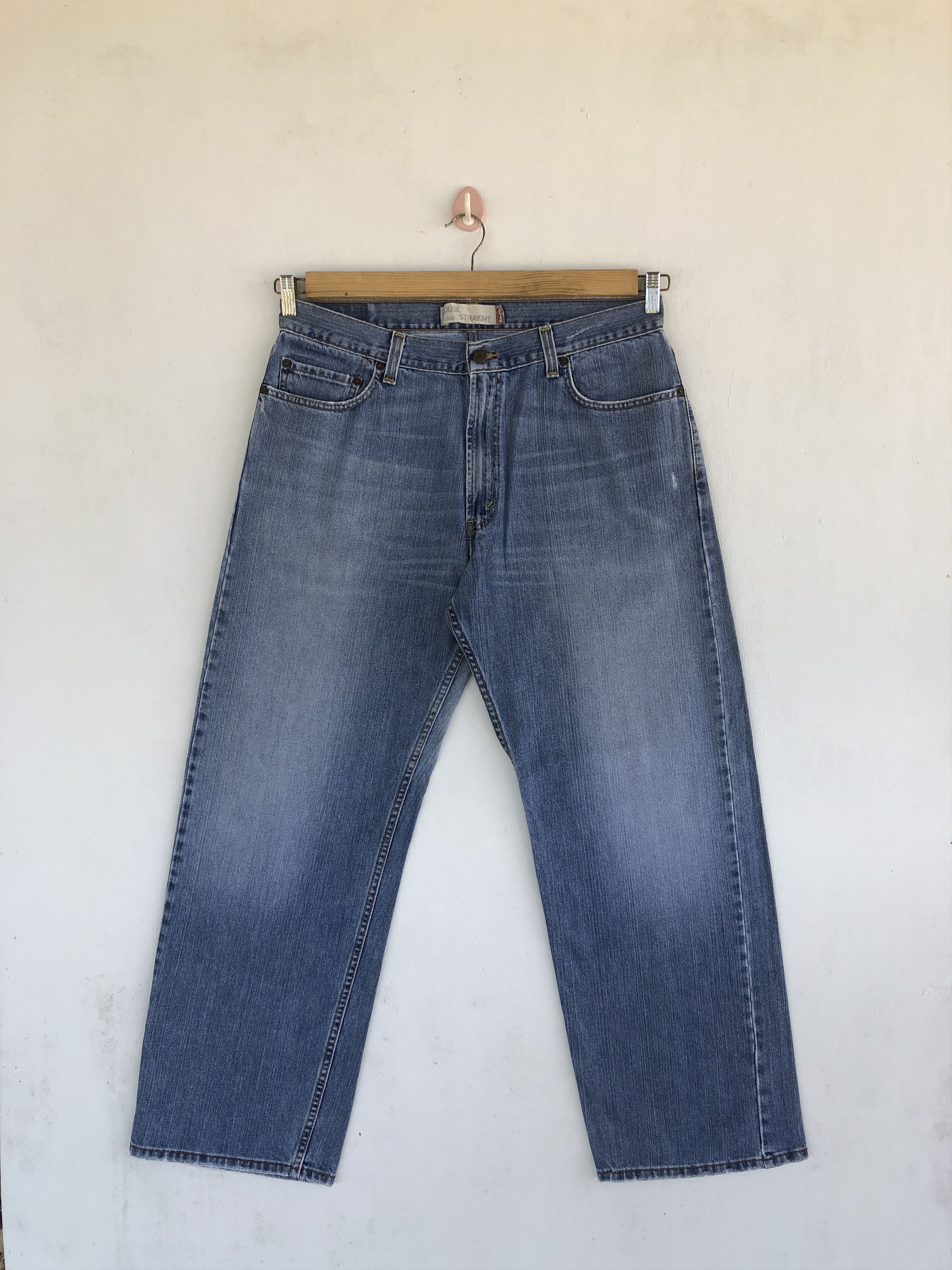 Levi's Vintage Levis 569 Baggy Jeans Levi's Light Wash Faded Denim Size US 36 / EU 52 - 1 Thumbnail