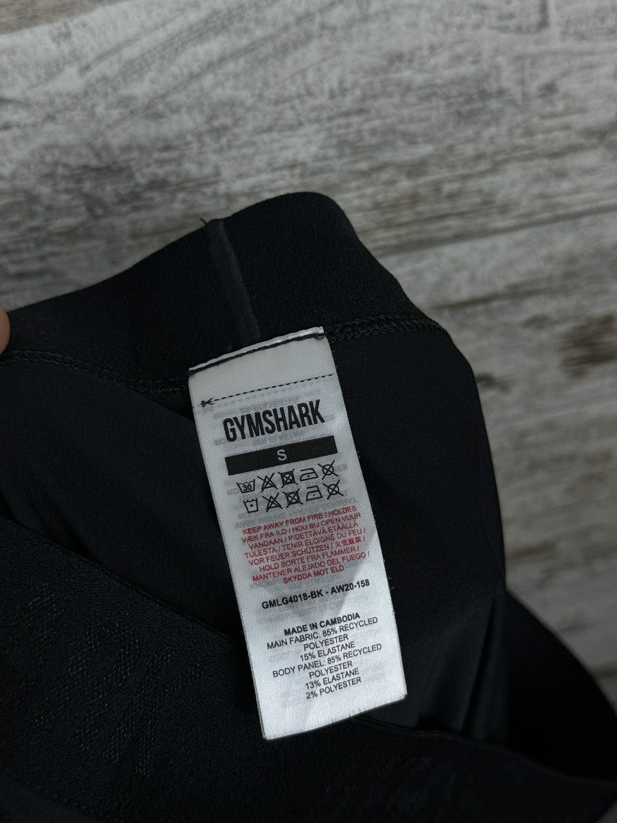 Gymshark Mens Gymshark Leggings pants black sport life Size US 30 / EU 46 - 7 Thumbnail