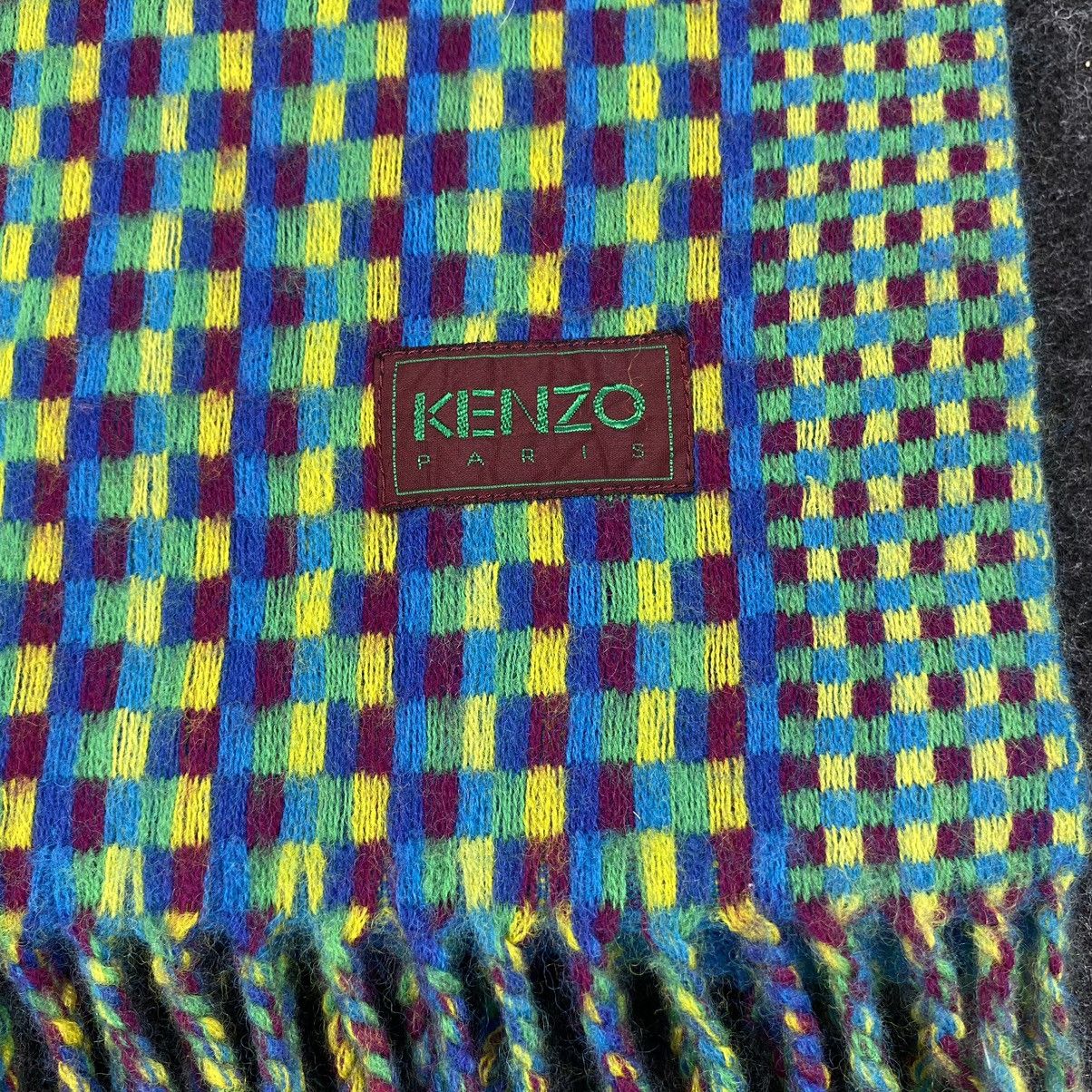 Kenzo × Vintage Kenzo Scarf # Muffler # Neckwear # D276 Size ONE SIZE - 2 Thumbnail