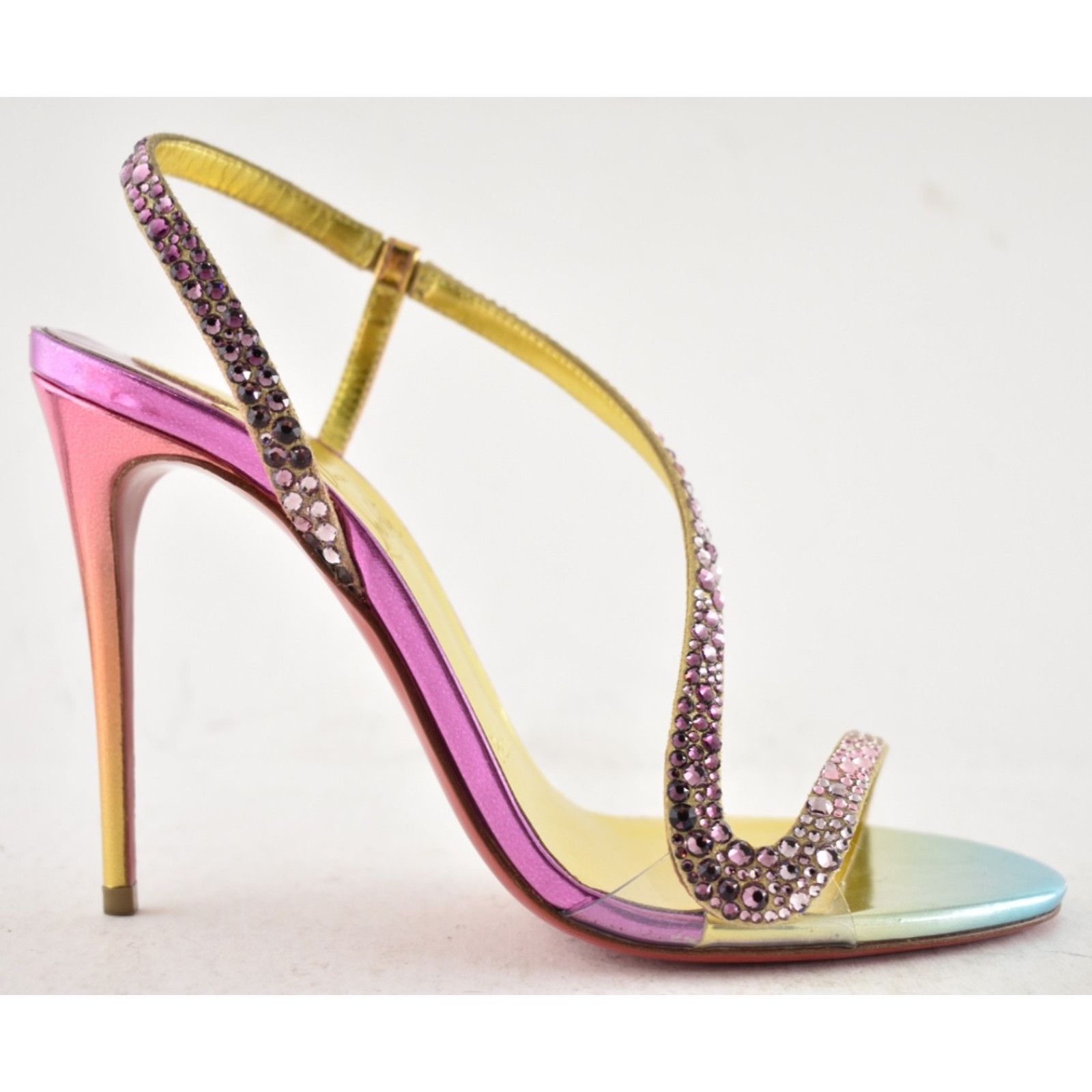 Christian Louboutin Christian Louboutin Rosalie Ankle Strap Sandal 36.5 Size US 6.5 / IT 36.5 - 2 Thumbnail