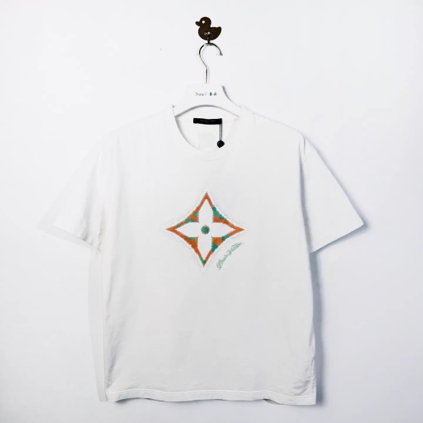 Louis Vuitton LV 25 Monogram Beaded Logo Short Sleeve White XXL Size US XXL / EU 58 / 5 - 1 Thumbnail