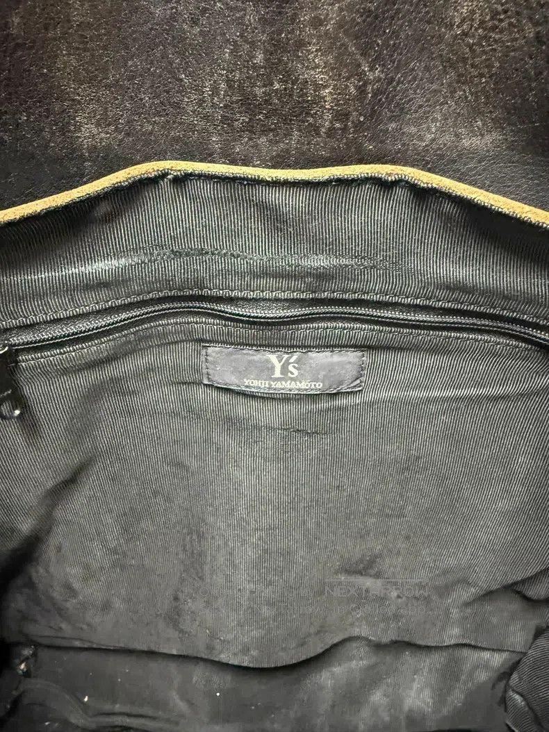 Yohji Yamamoto Yohji Yamamoto Thick leather messenger bag Size ONE SIZE - 6 Thumbnail