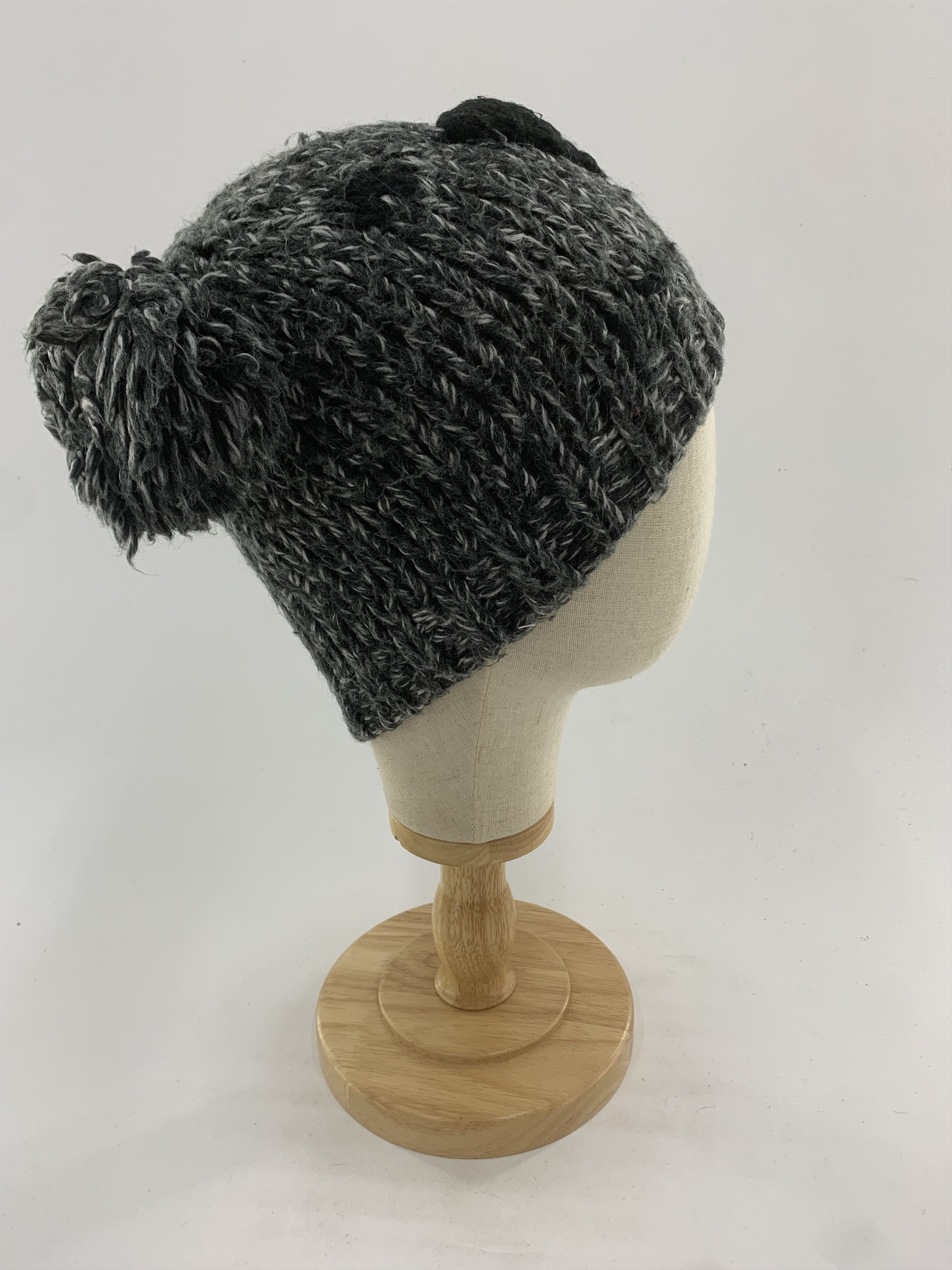 Handmade × Vintage Handmade Beanie Hat Snowcap Size ONE SIZE - 4 Thumbnail