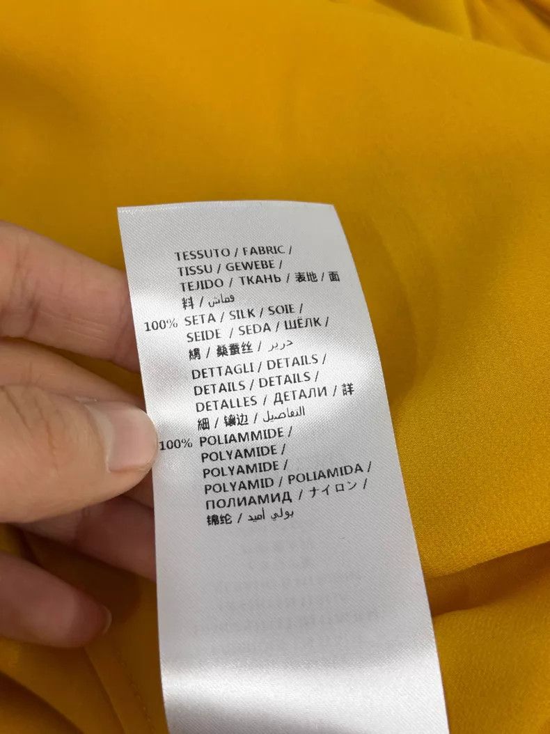 Gucci Gucci Yellow and red silk shirt Size XS / US 0-2 / IT 36-38 - 6 Thumbnail