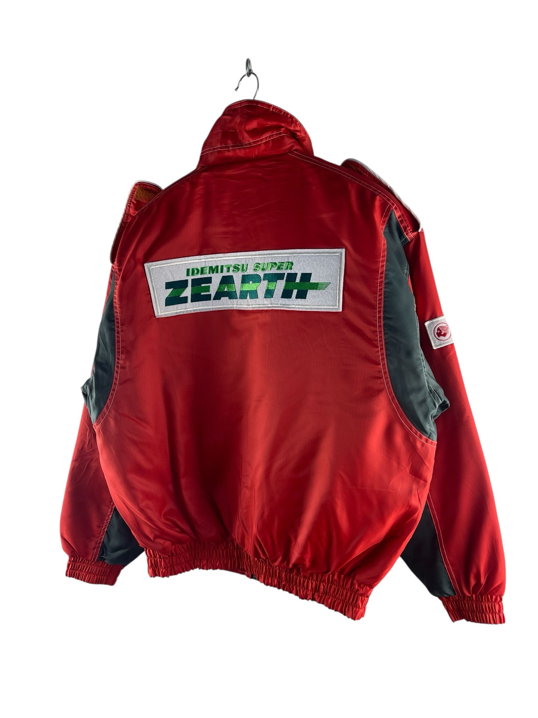 Japanese Brand Vintage Idemitsu Super Zearth Racing Jacket Size US L / EU 52-54 / 3 - 7 Thumbnail