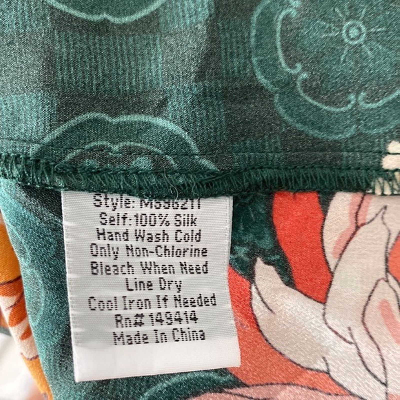 Johnny Was Johnny Was Roselynn Silk Floral Print Tank Top M Size M / US 6-8 / IT 42-44 - 8 Thumbnail