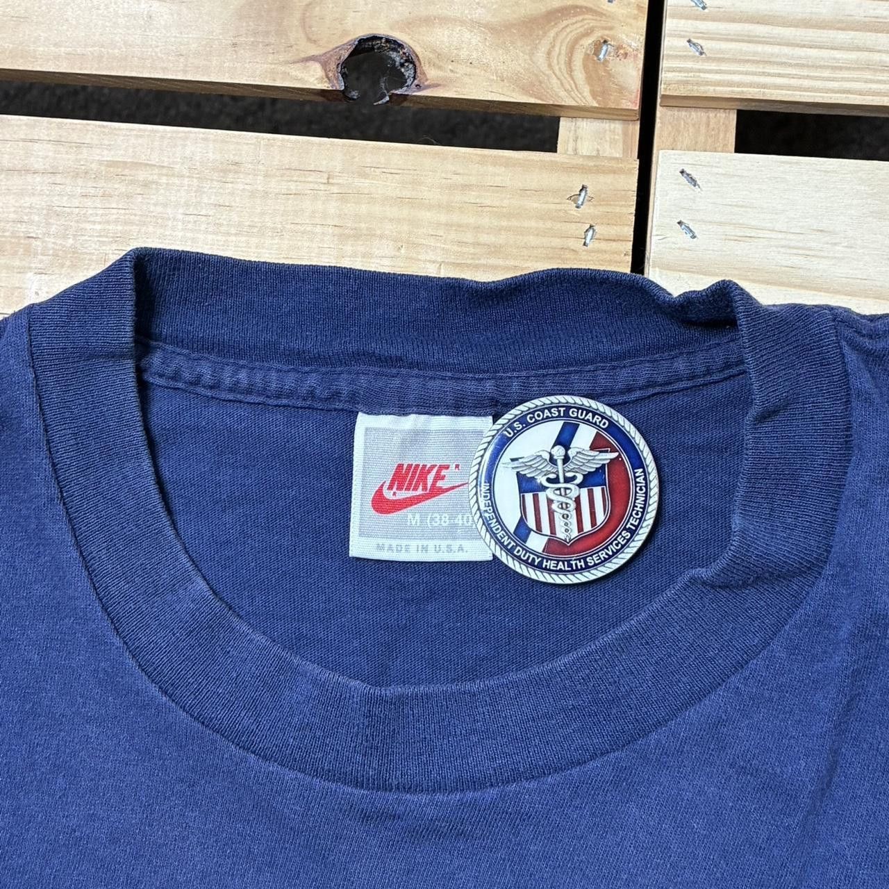 Nike Vintage Nike Air Navy Blue Tee Size Medium Size US M / EU 48-50 / 2 - 4 Thumbnail