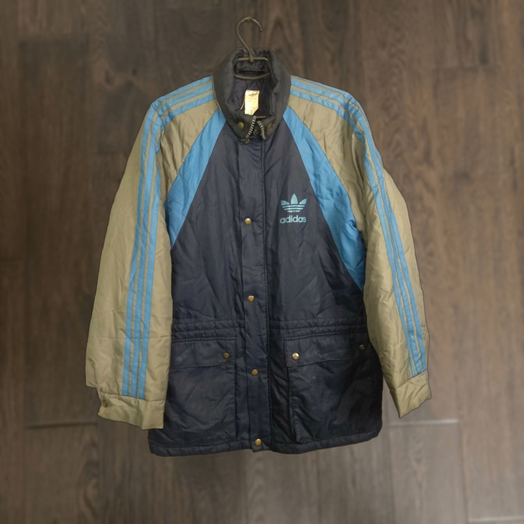 Adidas × Japanese Brand × Vintage Adidas Mens Long Sleeve Zip
