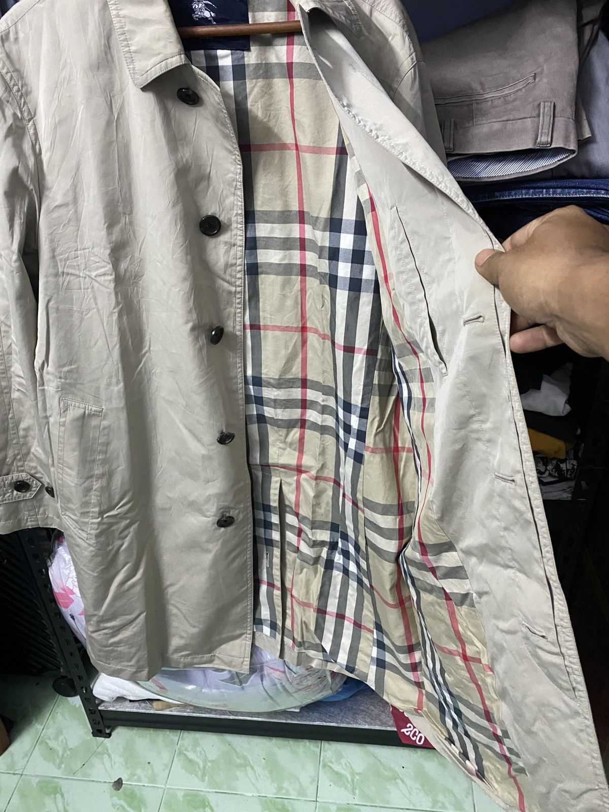 Burberry Burberry OverCoat Jacket Size US L / EU 52-54 / 3 - 4 Thumbnail