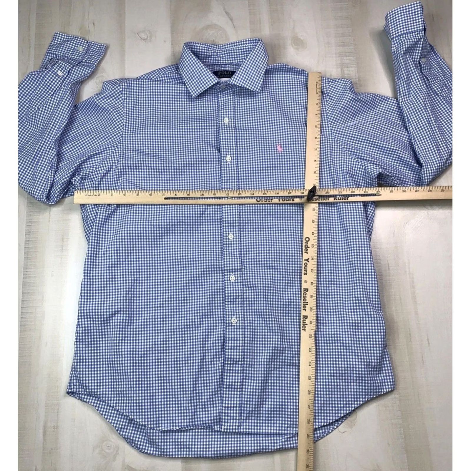Polo Ralph Lauren Polo Ralph Lauren Button-Up Shirt XL Mens Check Gingham Pink Logo Cotton Blend Multicolor 90s Preppy Classic College Size US XL / EU 56 / 4 - 6 Thumbnail
