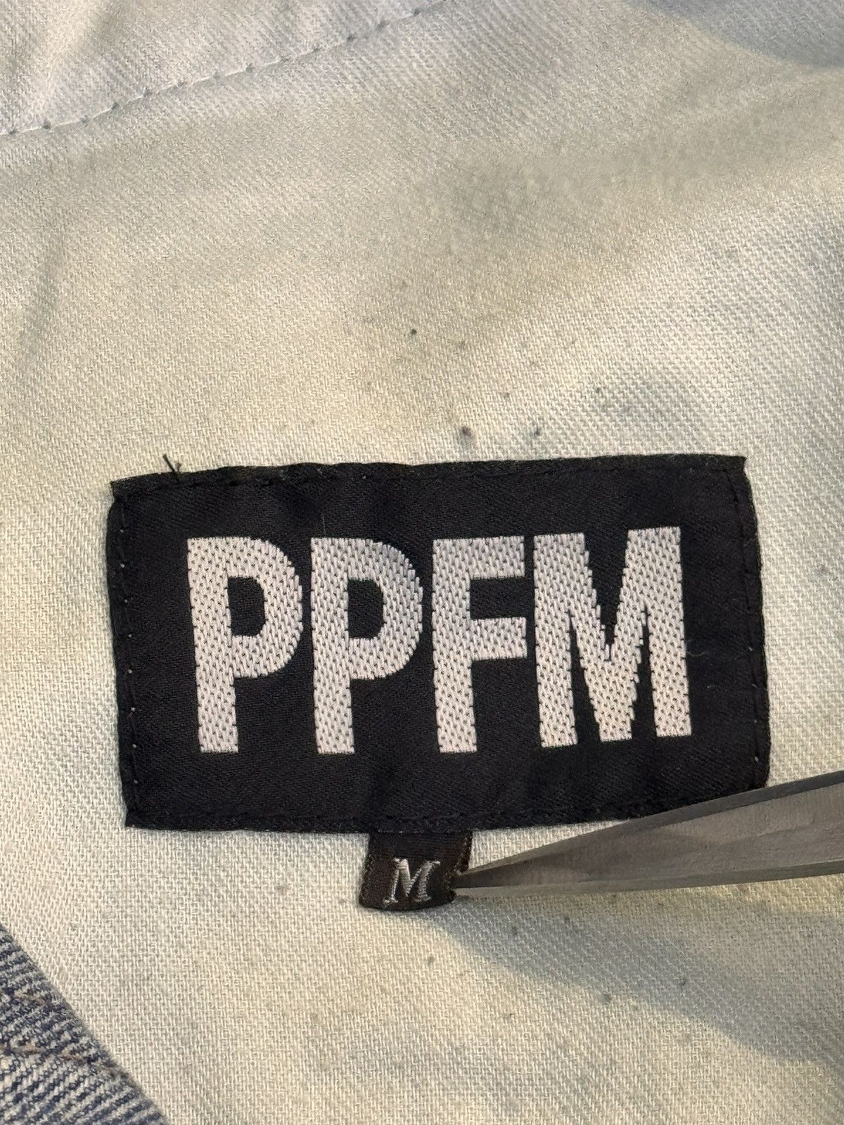 PPFM PPFM Japanese Leather Pie Jeans Size 33 inches Size US 33 - 11 Thumbnail