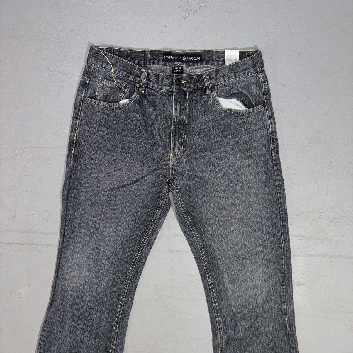 JNCO × Southpole Southpole Style Jeans Baggy Loose Skater Black (32x30) Size US 32 / EU 48 - 6 Thumbnail
