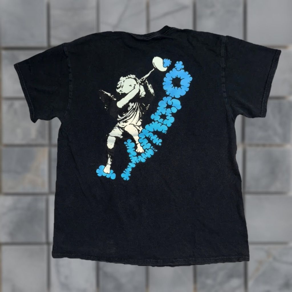 Obey VINTAGE Obey Angel Graphic T-Shirt Black Large Streetwear 90s Mens T-Shirt Clothing Obey Angel Graphic Print Crew Neck Short Sleeve Cotton 20x26 Size US L / EU 52-54 / 3 - 1 Thumbnail