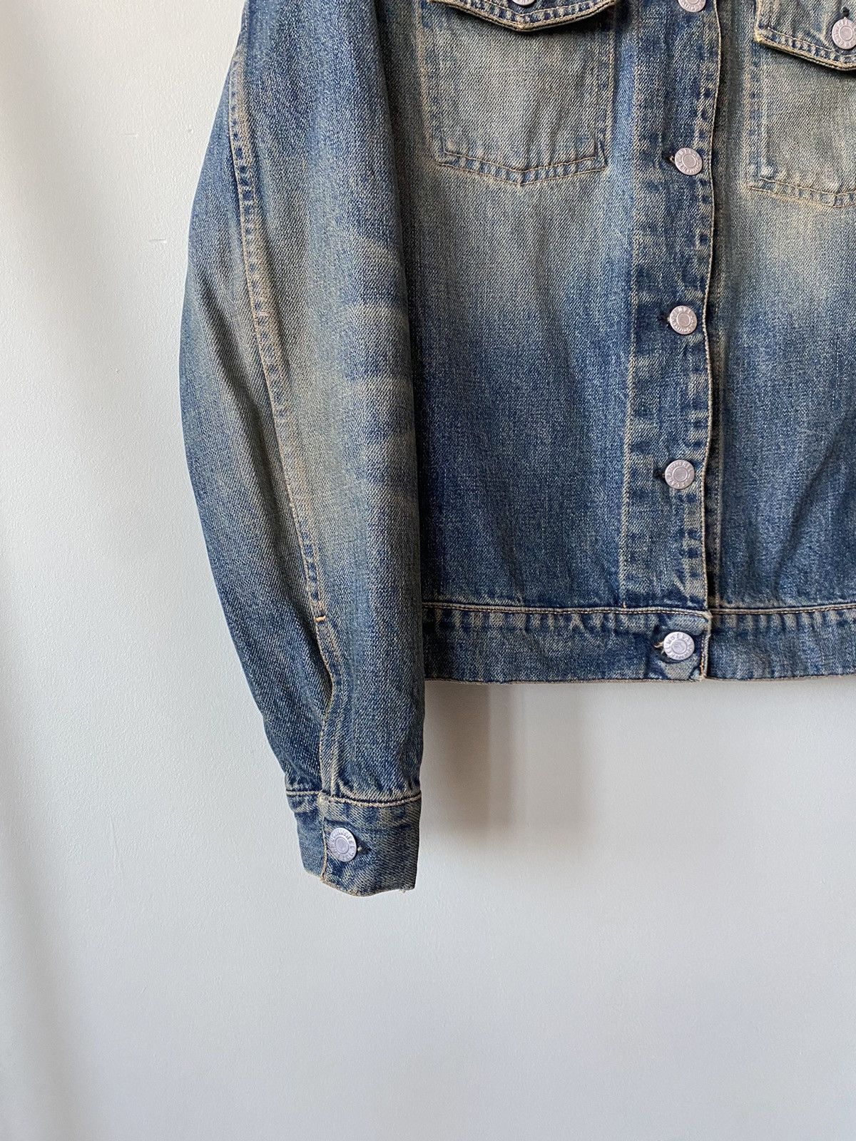 Helmut Lang 1993 Helmut Lang Rider Denim jacket vintage Size S / US 4 / IT 40 - 5 Thumbnail