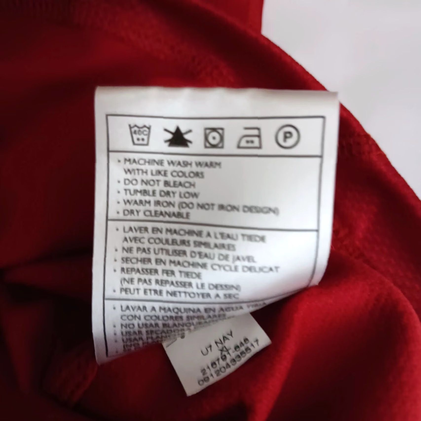 Nike Nike Golf Polo Shirt Men XL Short Sleeve Woven Red Polyester Performance Sporty Size US XL / EU 56 / 4 - 7 Thumbnail