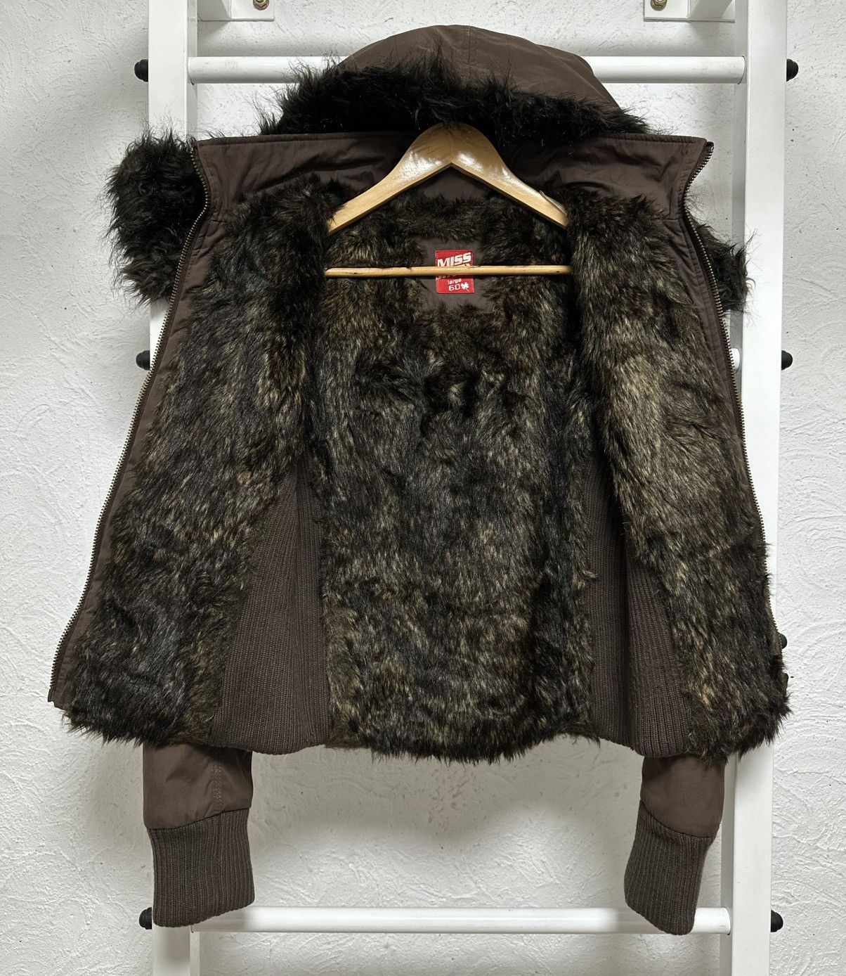 Miss Sixty Miss Sixty Women’s Bomber Jacket Size L Y2K Vintage 2000s Size L / US 10 / IT 46 - 6 Thumbnail