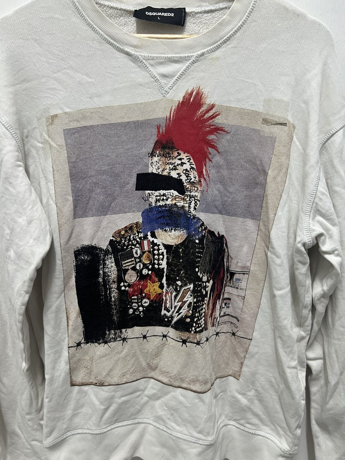 Dsquared2 Dsquared2 Punk Design Sweatshirt Size US L / EU 52-54 / 3 - 3 Thumbnail