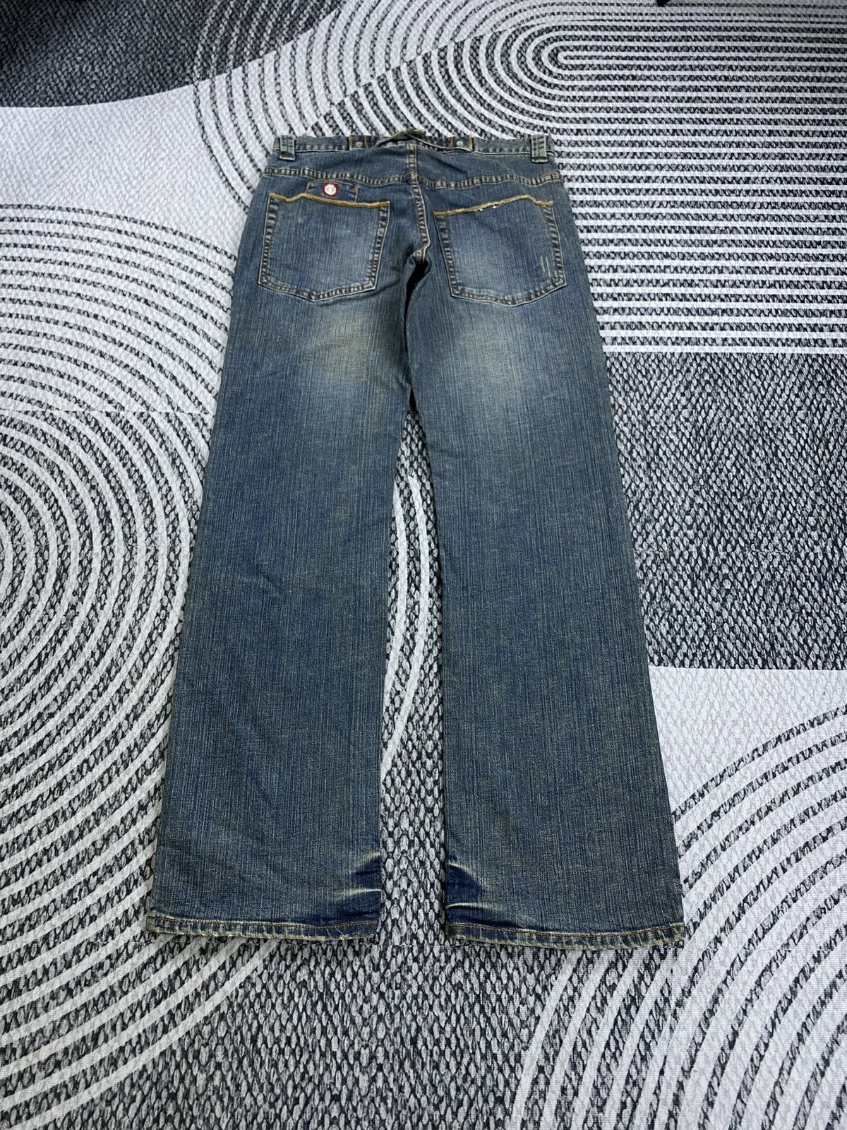 Element Vintage Element Skateboards Flared Denim Jeans Size US 33 - 2 Thumbnail