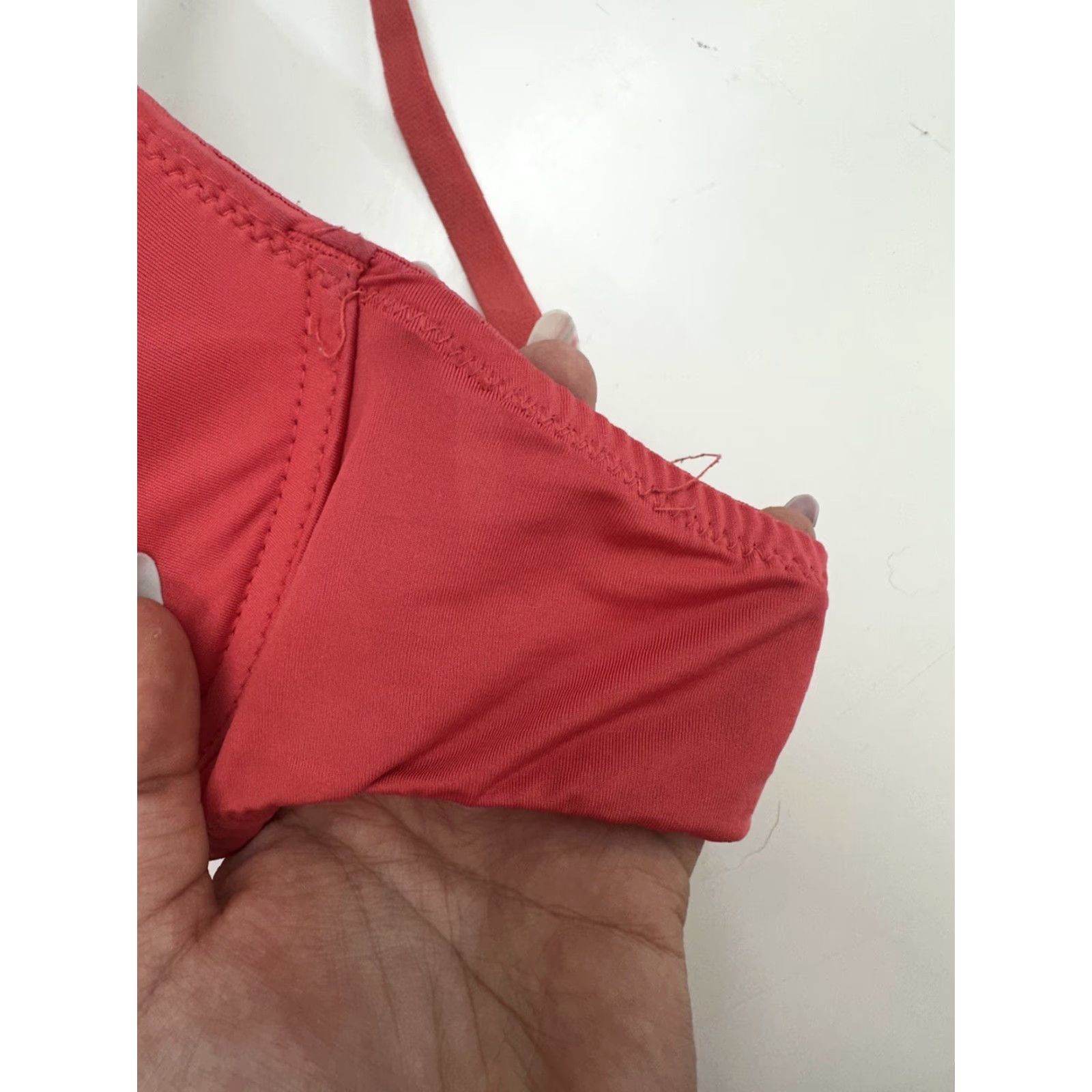 Pinko Unbranded Womens Bra 40D Pink Adjustable Padded T-Shirt Bra Mature Womens Velc? Size ONE SIZE - 2 Thumbnail