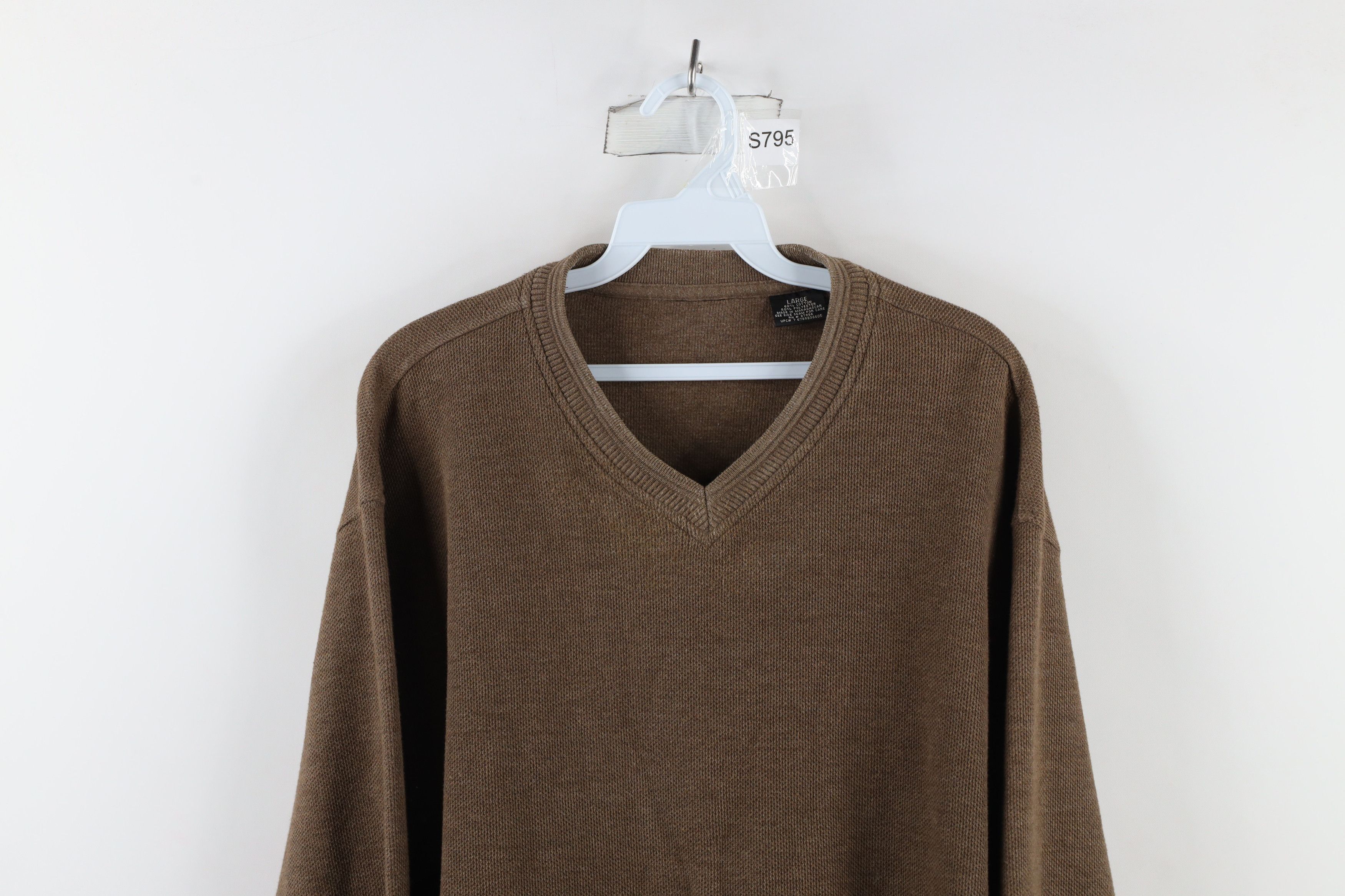 Vintage Vintage 90s Streetwear Waffle Knit Long Sleeve T-Shirt Size US L / EU 52-54 / 3 - 2 Thumbnail