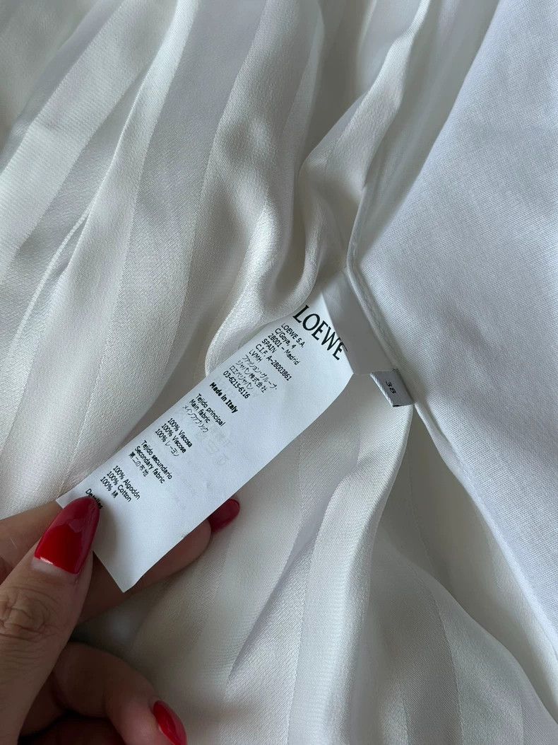 Other LOEWE Ruffled pearl shirt Size M / US 6-8 / IT 42-44 - 4 Thumbnail