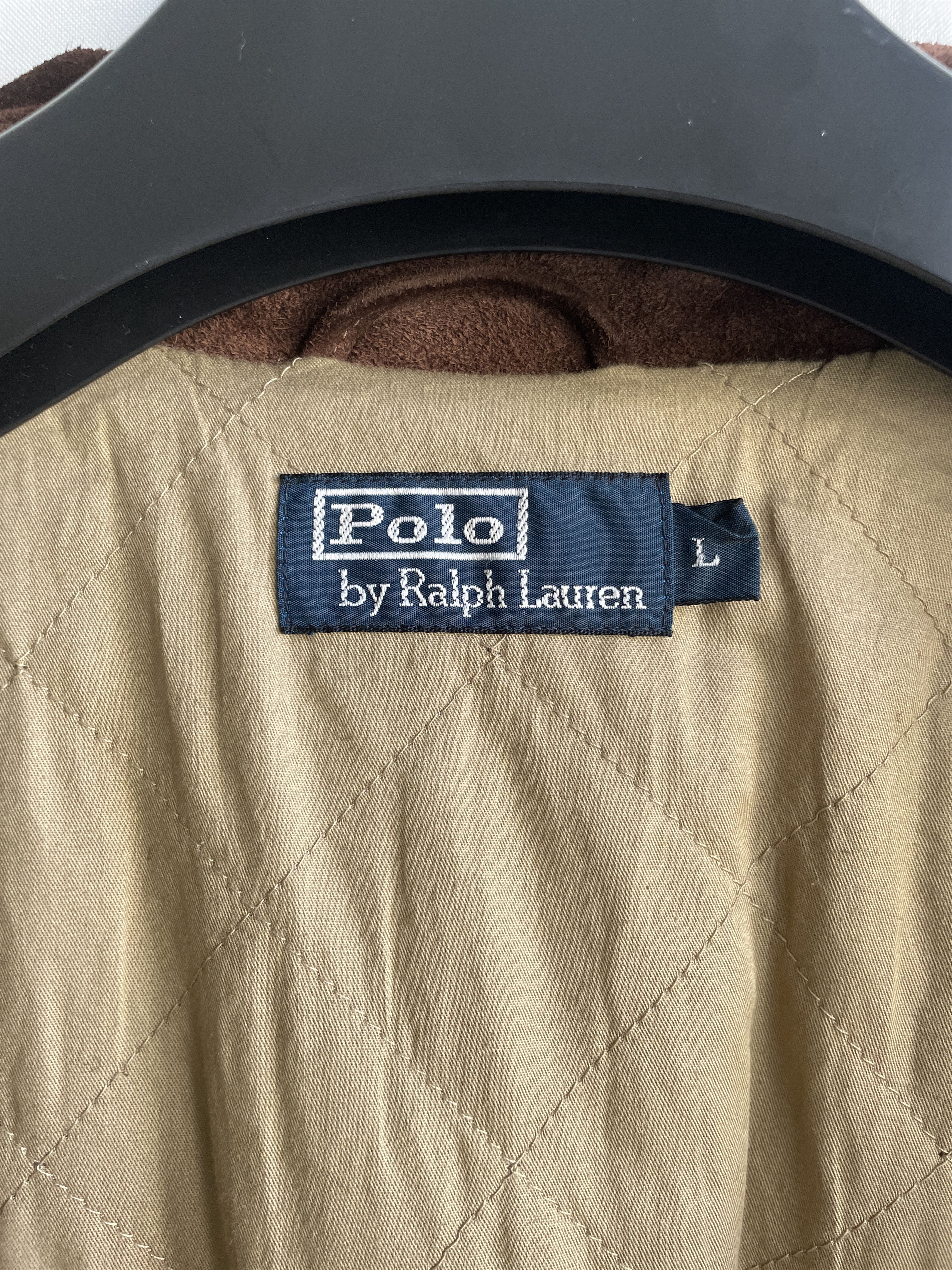 Polo Ralph Lauren Polo Ralph Lauren Calf Suede Brown Tobacco Barn Coat Size L Size US L / EU 52-54 / 3 - 22 Thumbnail