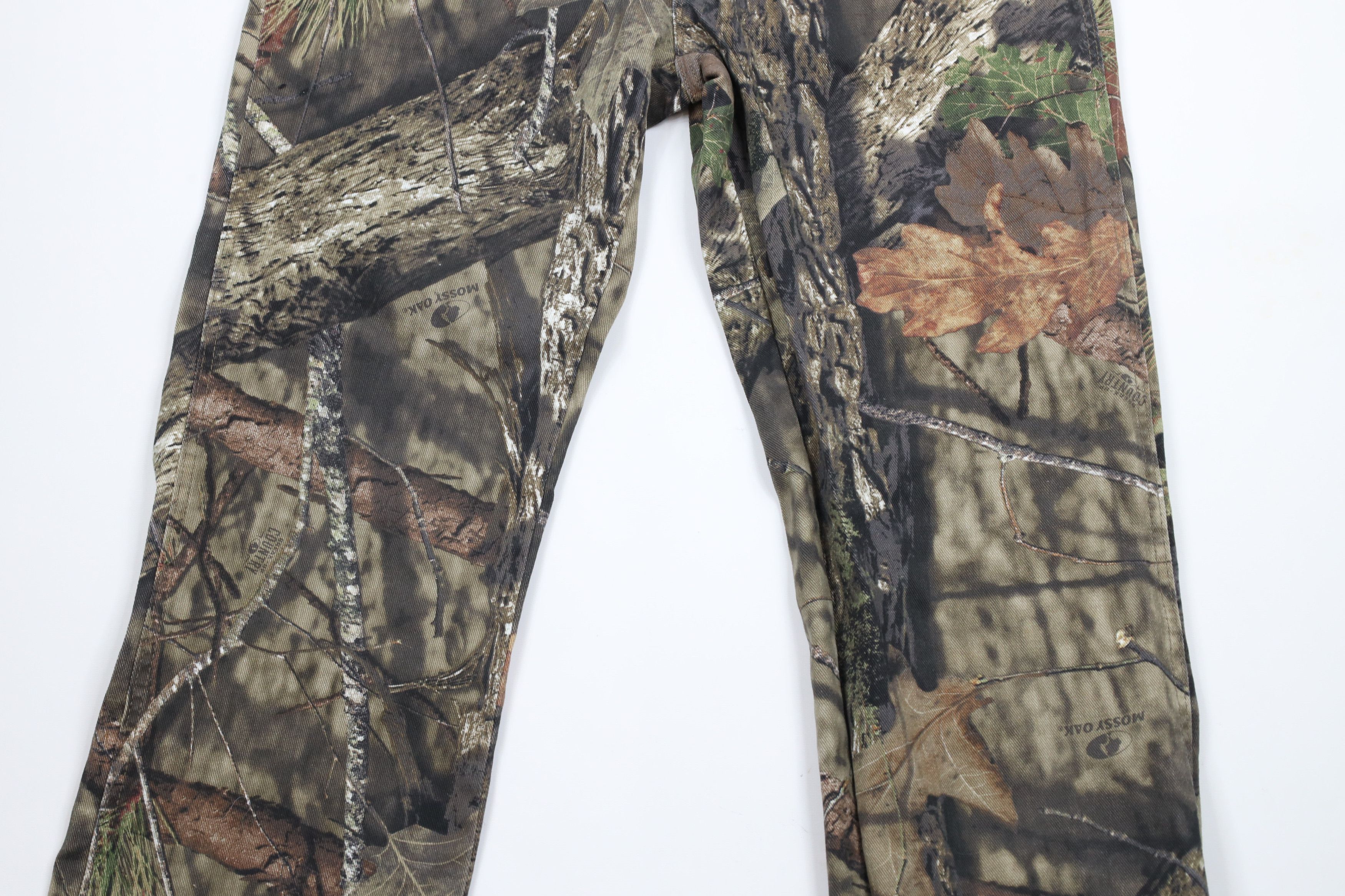 Mossy Oaks × Vintage Vintage Mossy Oak Camouflage Stretch Wide Leg Denim Jeans Size US 36 / EU 52 - 3 Thumbnail