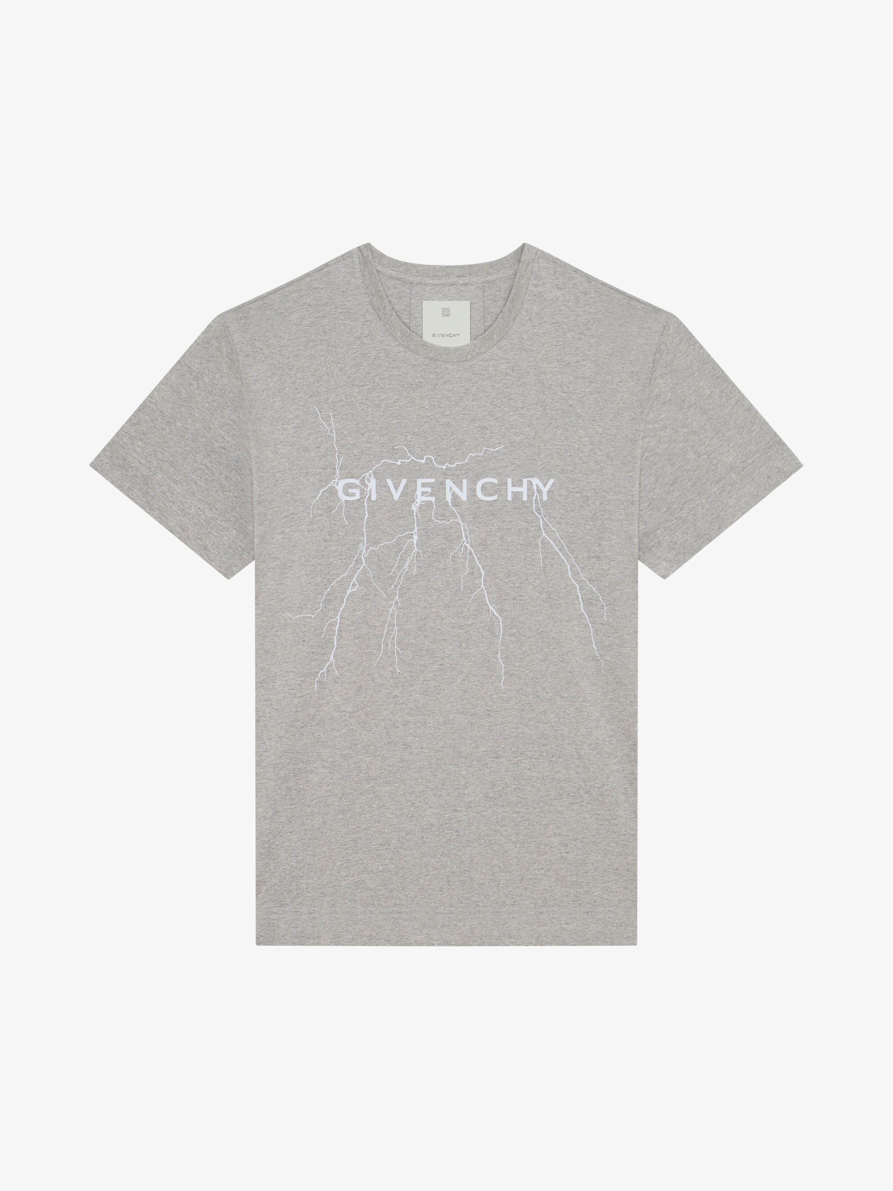 Givenchy o1w1db10325 Oversized Fit T-Shirt in Light Grey Size US XS / EU 42 / 0 - 1 Thumbnail