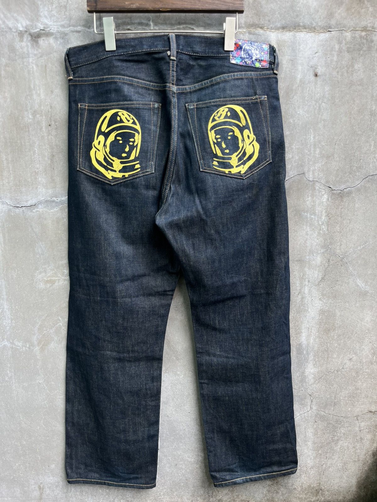 Billionaire Boys Club Running Dog Denim Jeans Size US 35 - 4 Thumbnail