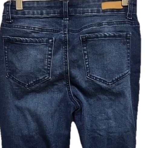 Vintage VINTAGE Justice Juniors Size 16/women’s XS Skinny Jeans Distressed Raw Hem Denim Blue Size 38" / US 16 / IT 52 - 5 Thumbnail