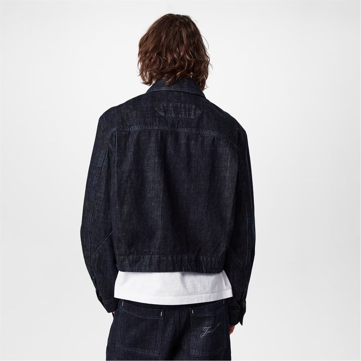 Jacquemus o1g2r1mq0426 Denim Jacket in Dark Navy Size US XL / EU 56 / 4 - 5 Thumbnail