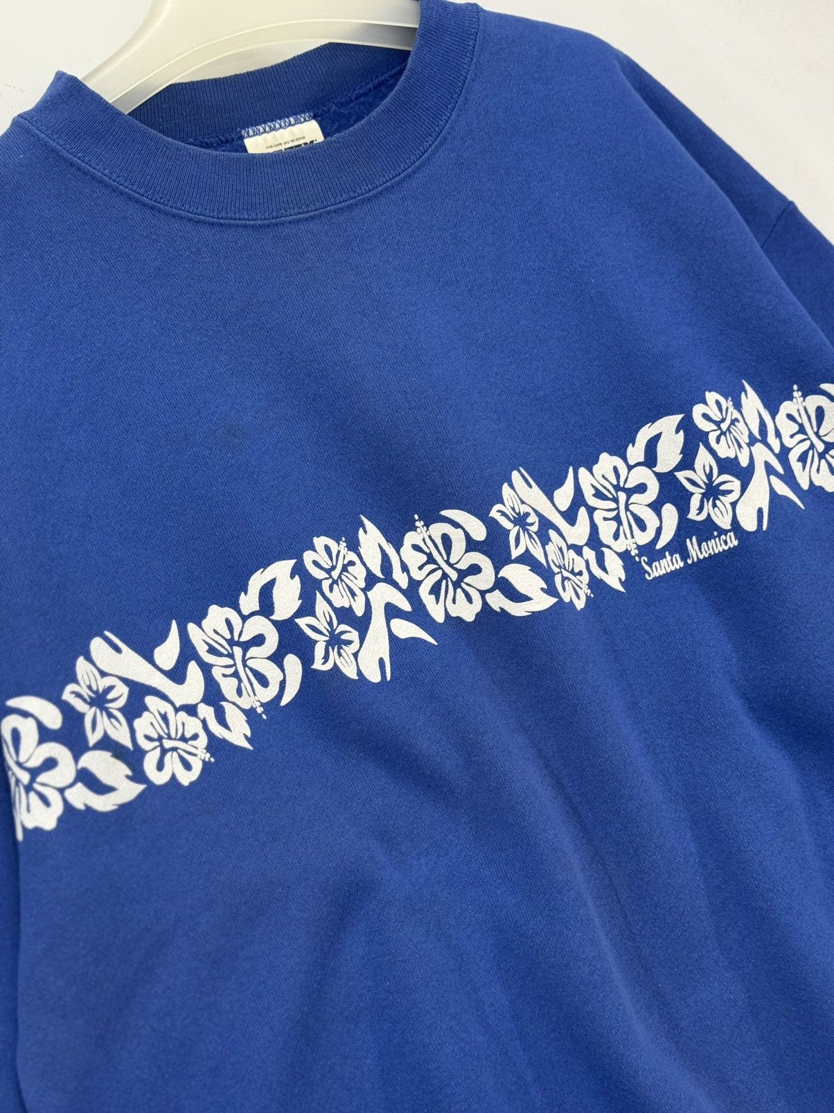 Hook-Ups 🔥 90's Santa Monica Hawaii Motive Graphic sweatshirt - L Size US L / EU 52-54 / 3 - 4 Thumbnail