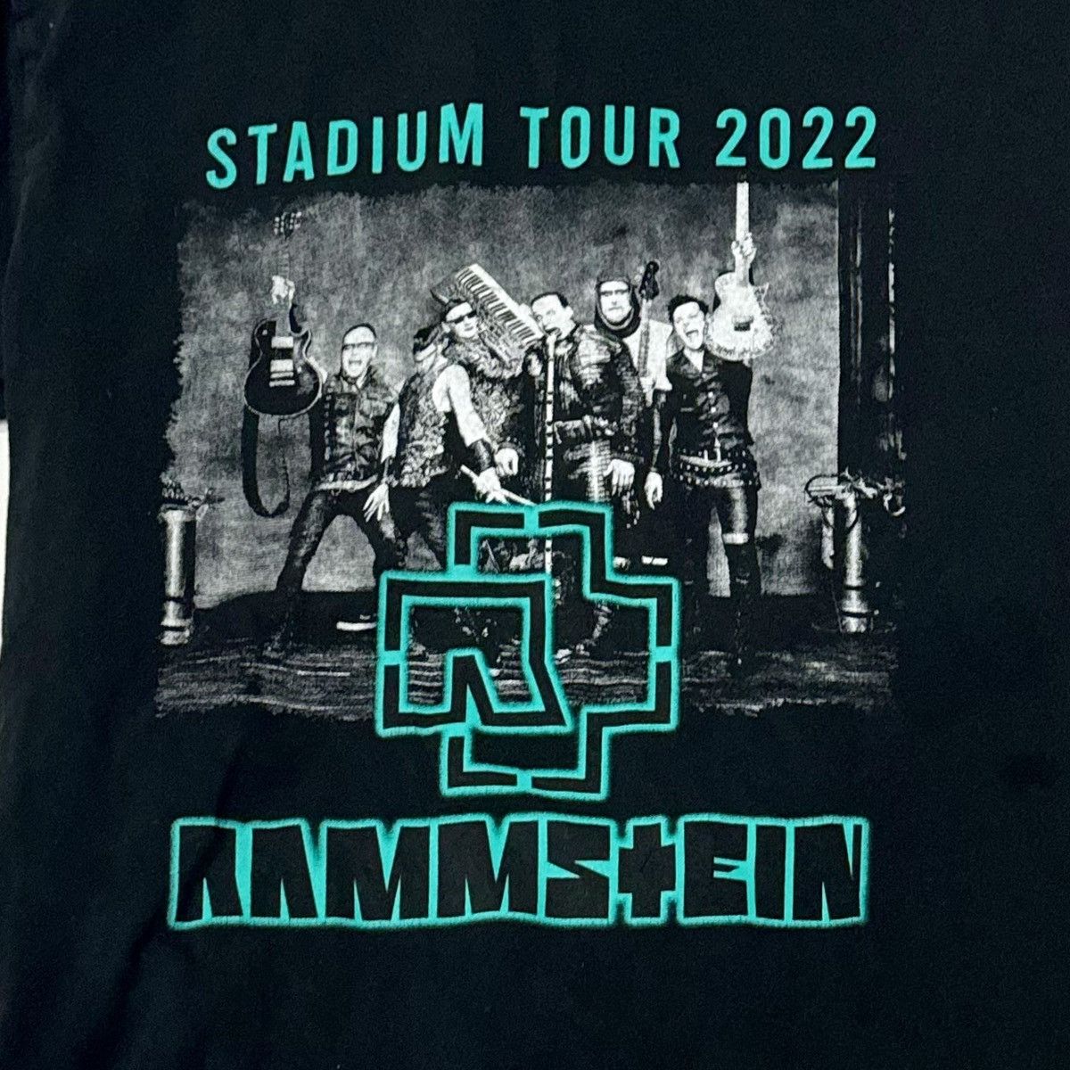 Band Tees × Vintage 2022 RAMMSTEIN TOUR TEE! Size US M / EU 48-50 / 2 - 1 Thumbnail