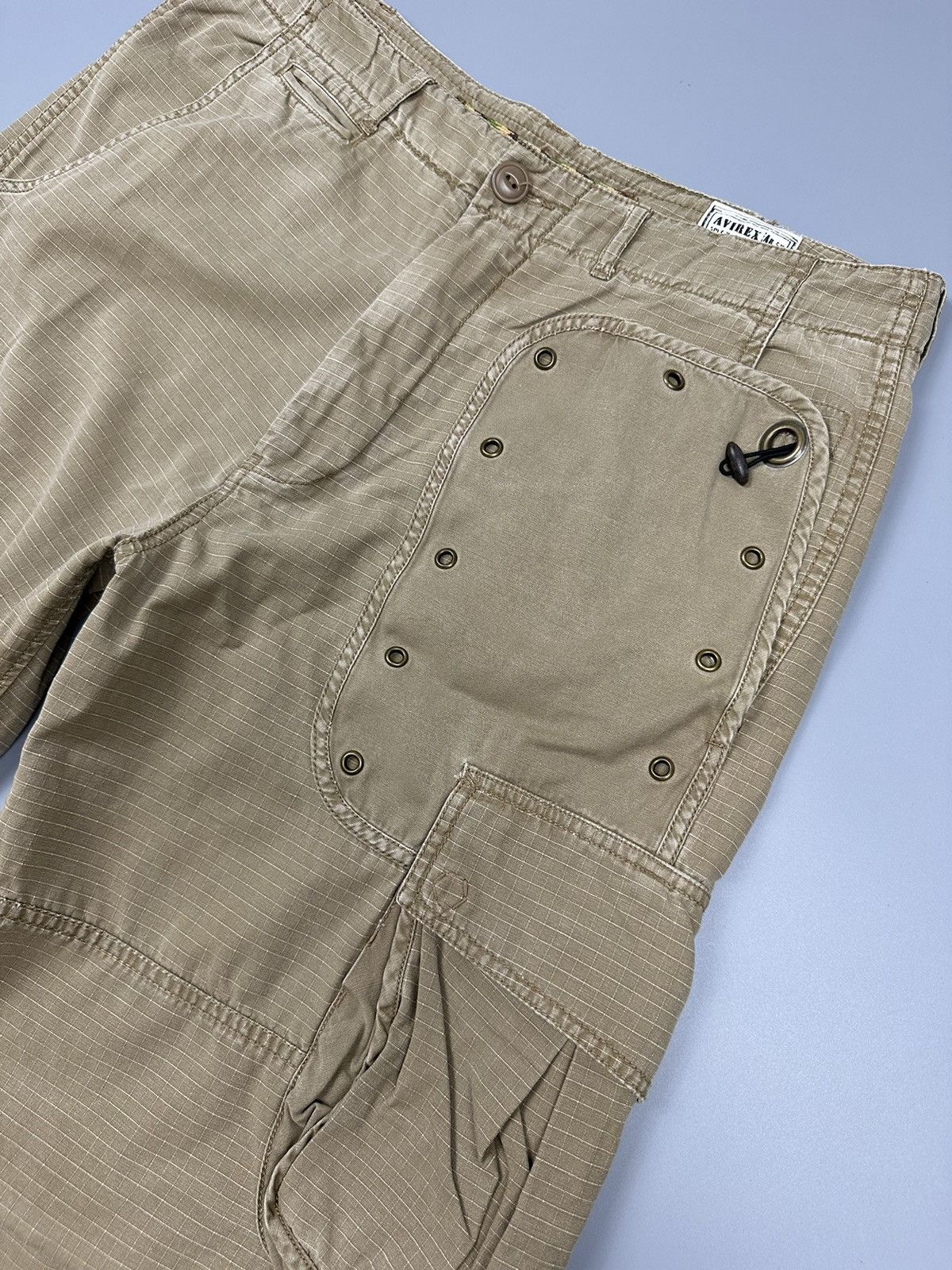 Avirex × Vintage Vintage Avirex Short Cargo Pant Size US 33 - 6 Thumbnail