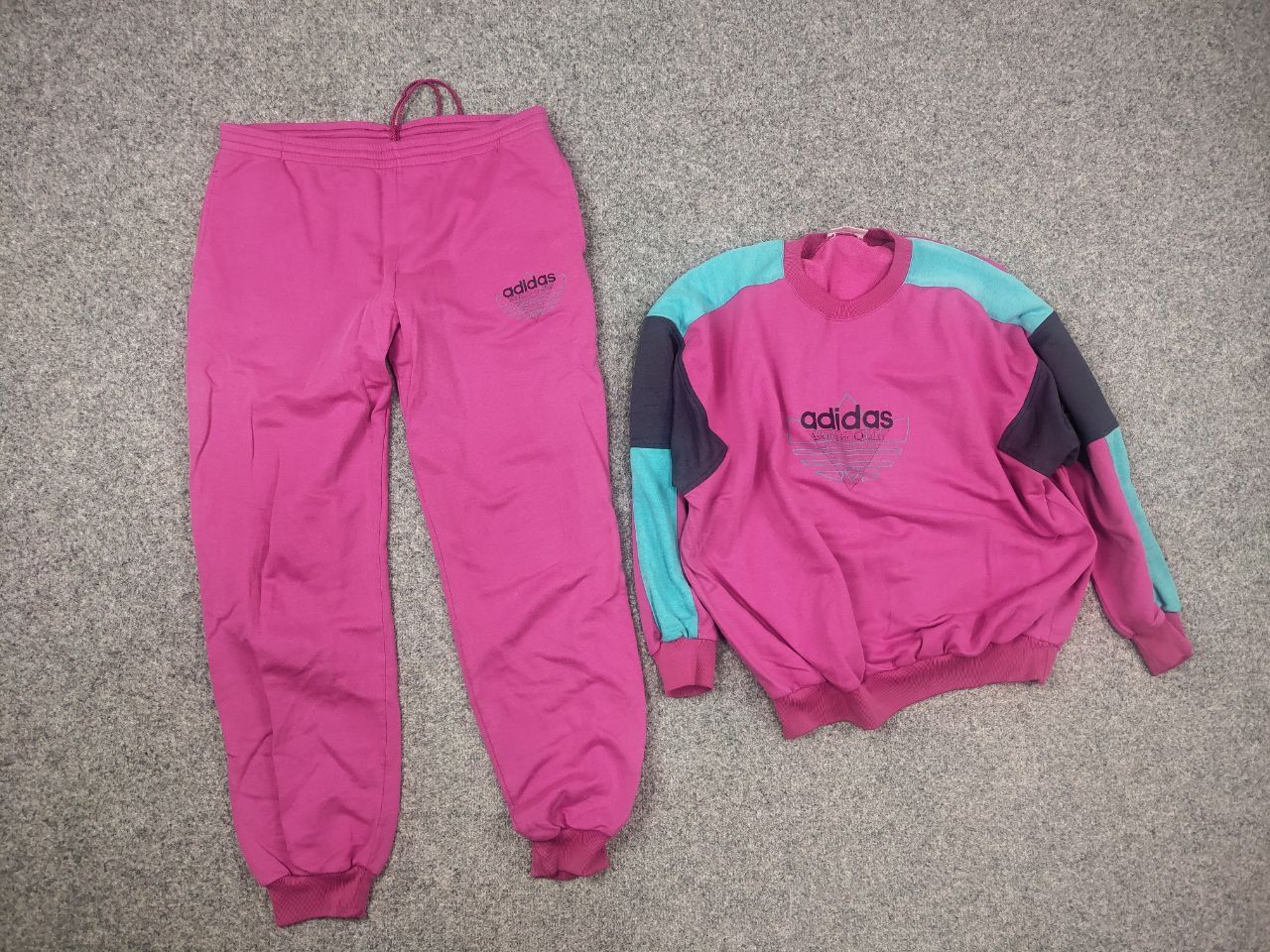 Adidas Vintage 90's Adidas Originals Tracksuit Sweatshirt Pants Size US M / EU 48-50 / 2 - 20 Thumbnail