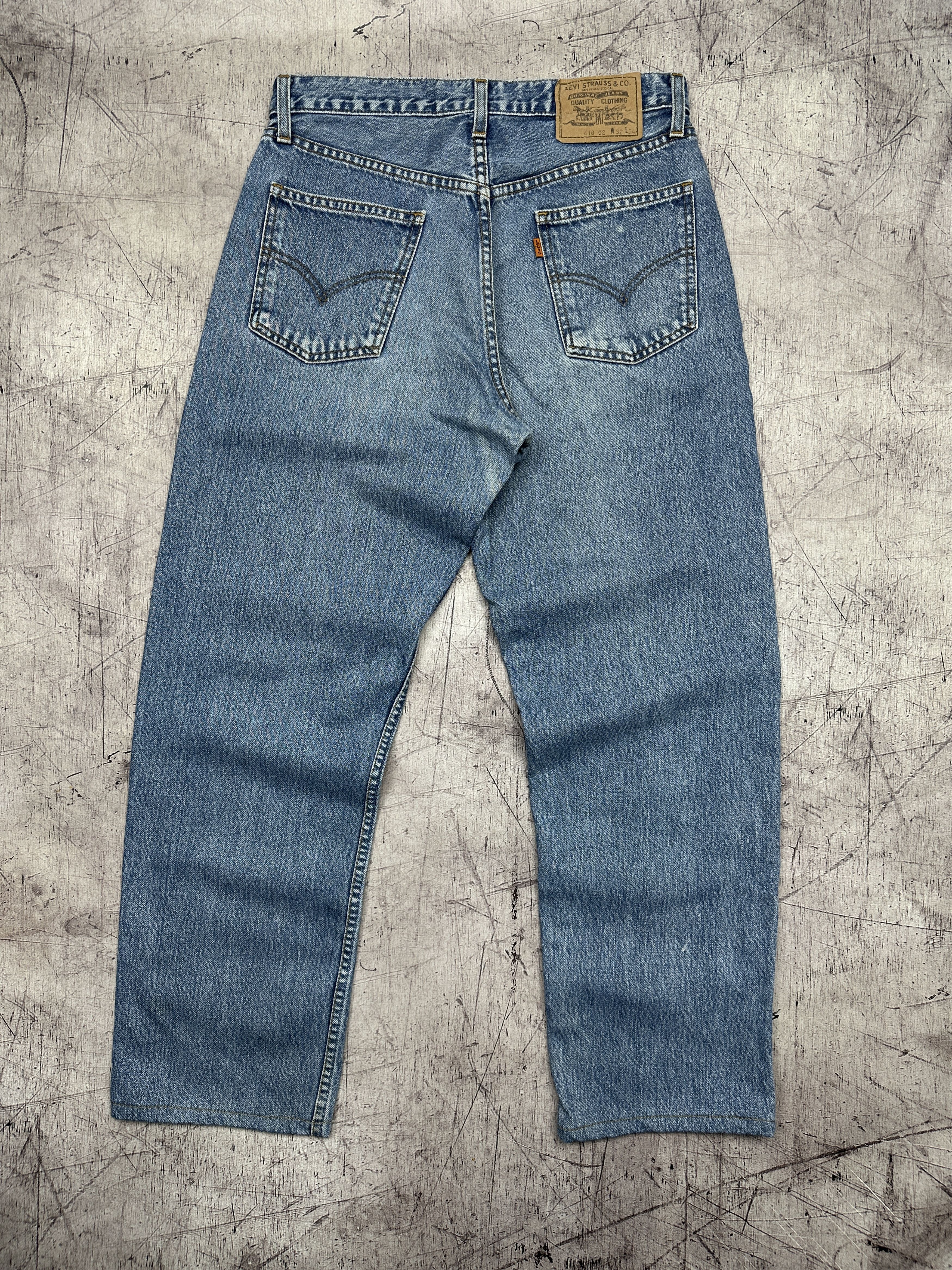 Levi's Levi's 618 90s Vintage Mens Denim Pants Orange Tab Jeans Size US 32 / EU 48 - 1 Thumbnail