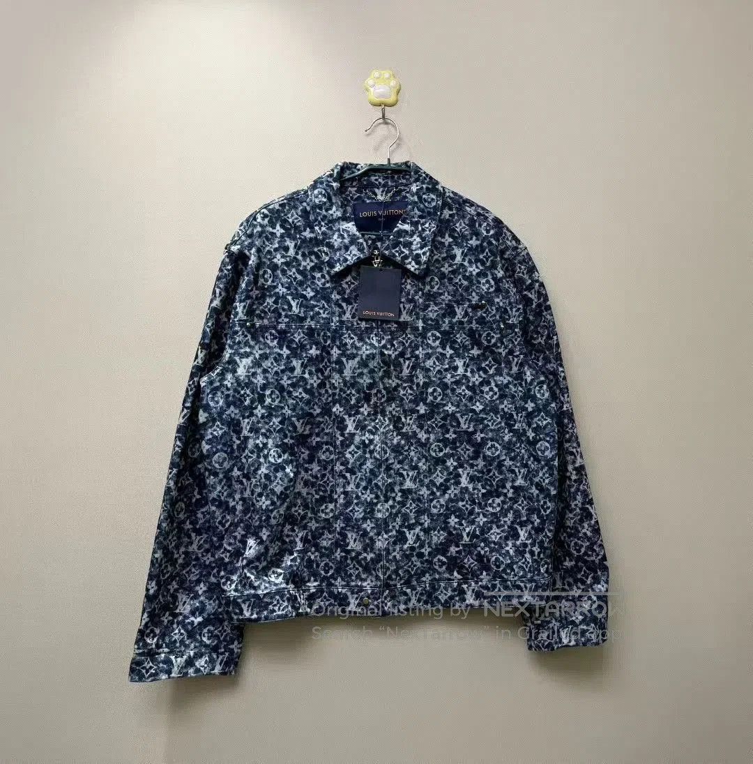 Louis Vuitton Louis Vuitton Blue Logo Denim Jacket. Size US L / EU 52-54 / 3 - 1 Thumbnail