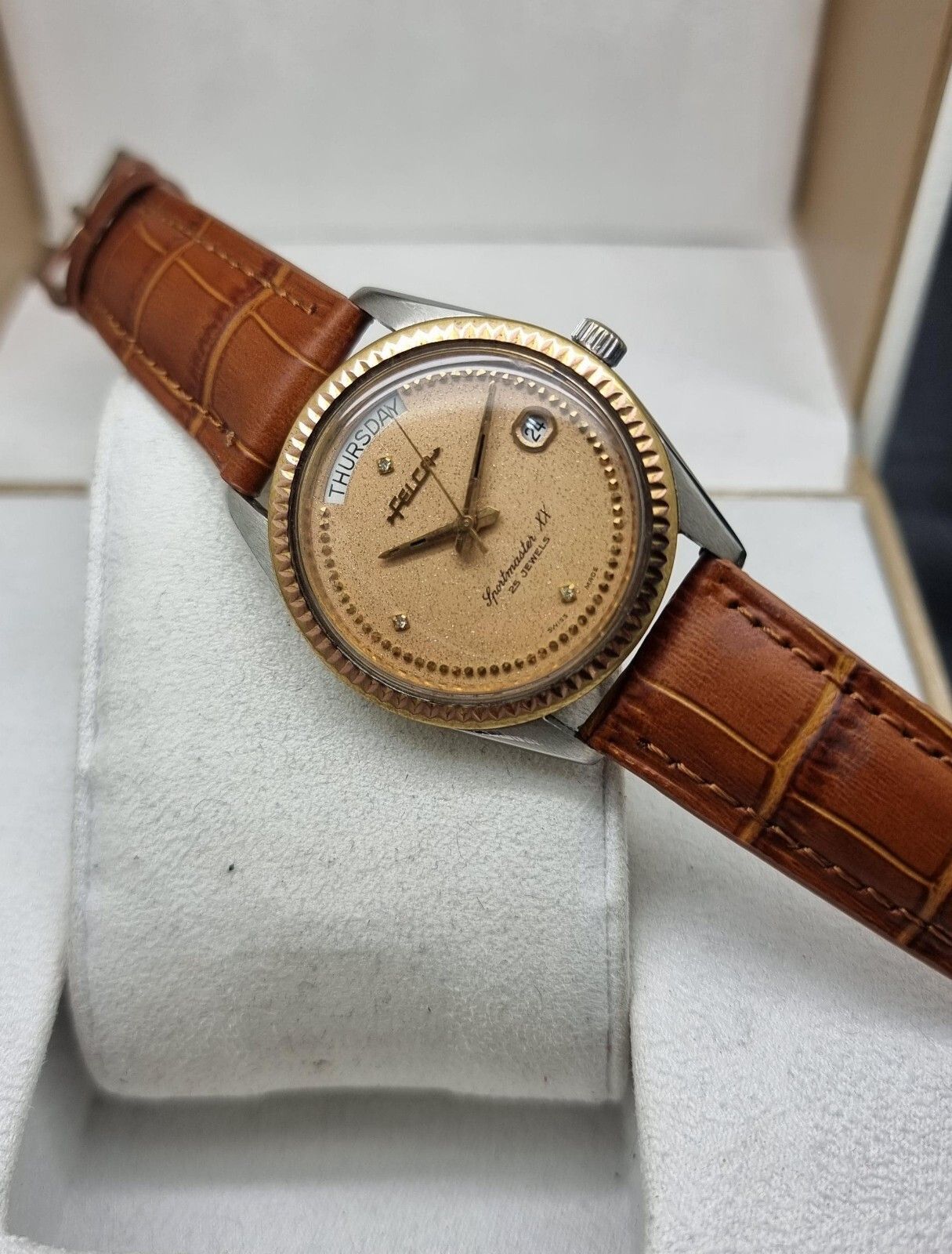 Vintage Felca - Vintage Felca Sportmaster XX Automatic Vintage Watch Size 38 - 6 Thumbnail