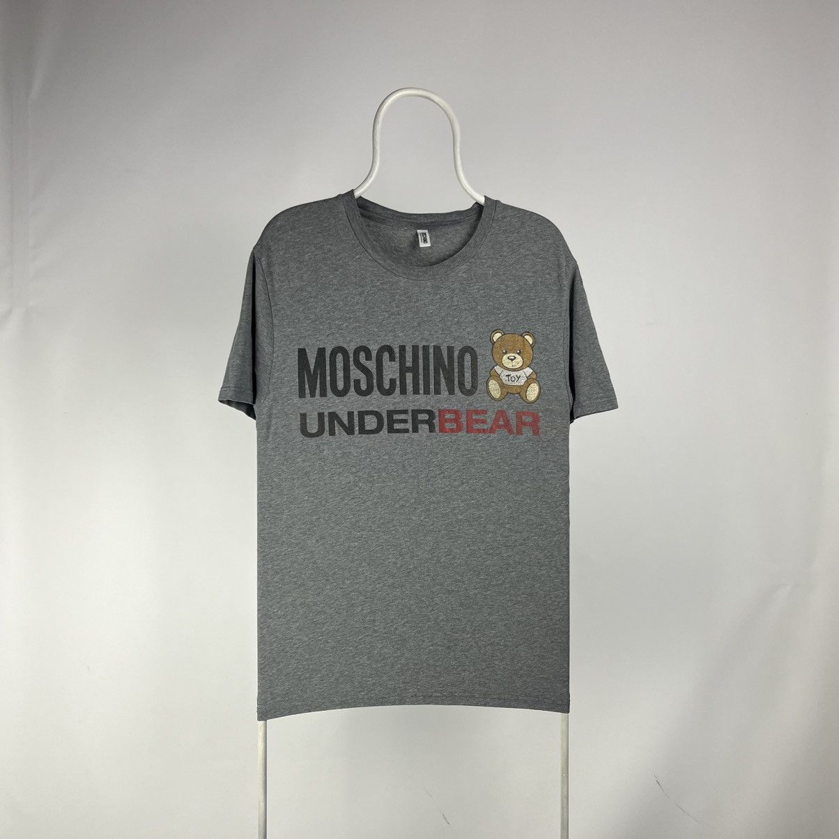 Moschino Moschino Under Bear T-shirt logo size Large Size US L / EU 52-54 / 3 - 1 Thumbnail