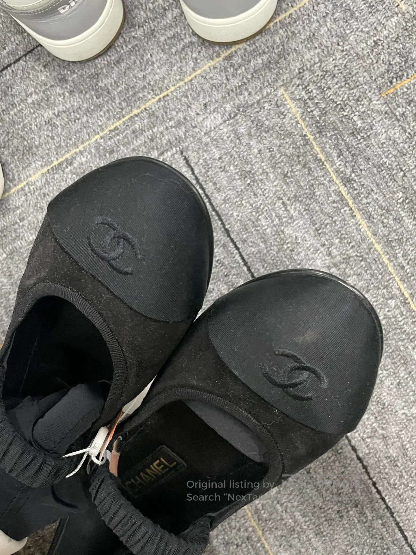 Chanel Chanel Black Mary Jane Flat Shoes| Size US 11.5 / IT 41.5 - 6 Thumbnail