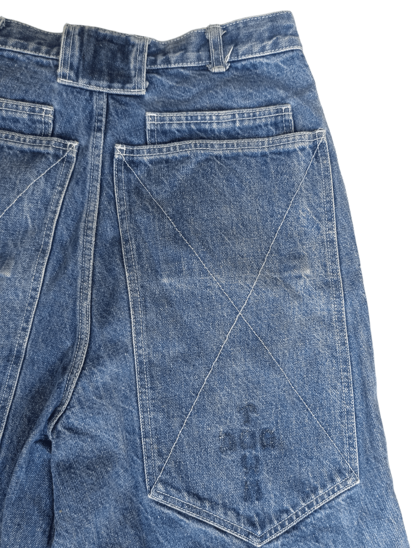 Dogtown DogTown Baggy Faded Blue Jeans Size US 28 / EU 44 - 14 Thumbnail
