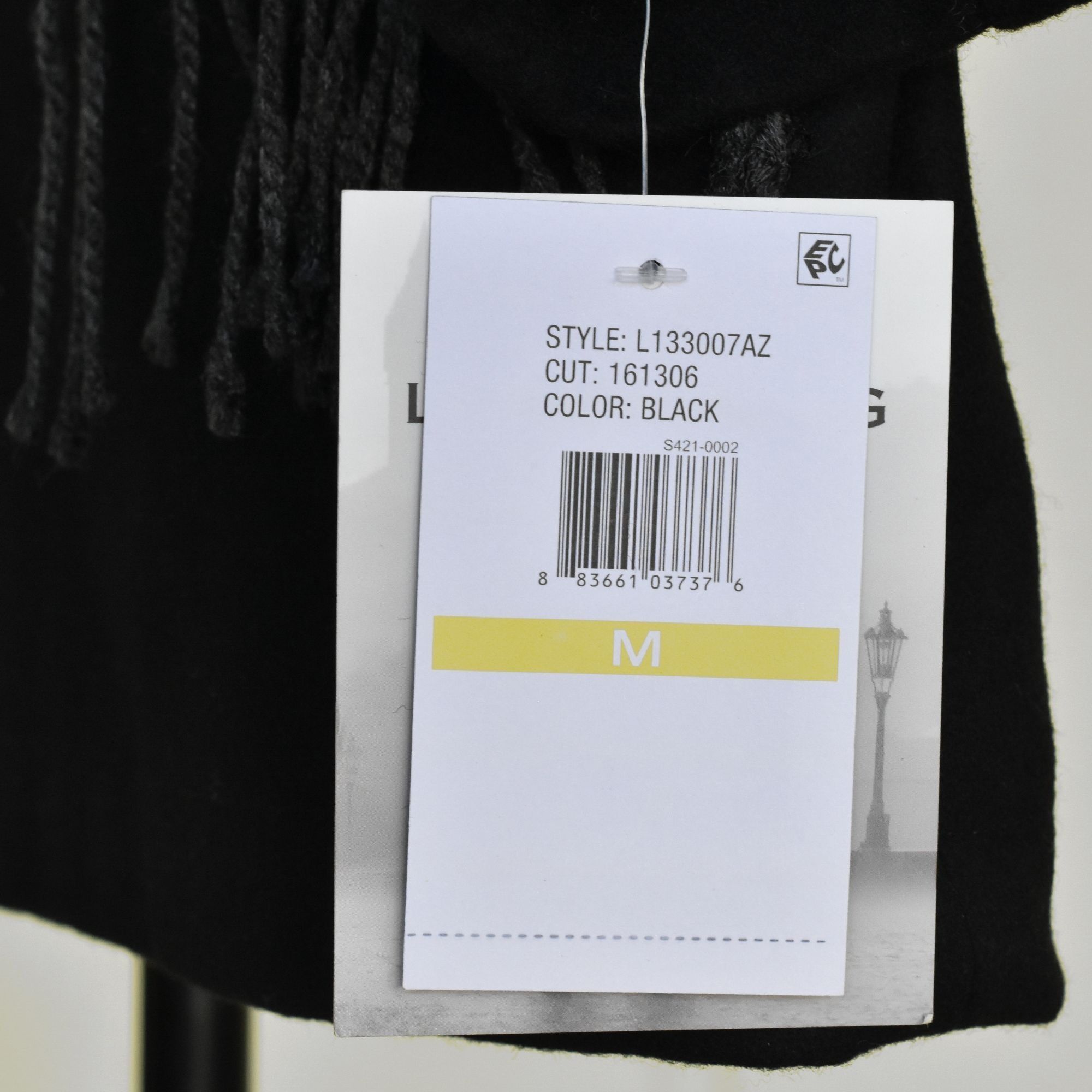London Fog London Fog Men Amity Wool Blend Jacket Coat with Scarf Black Size US M / EU 48-50 / 2 - 10 Thumbnail