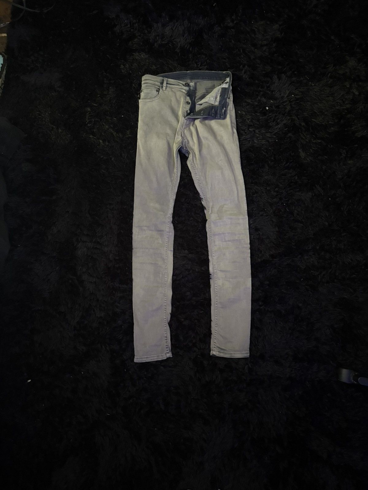 Rick Owens Rick Owens Torrence cut Olmar & mirta mineral dust jeans Size US 26 / EU 42 - 1 Thumbnail