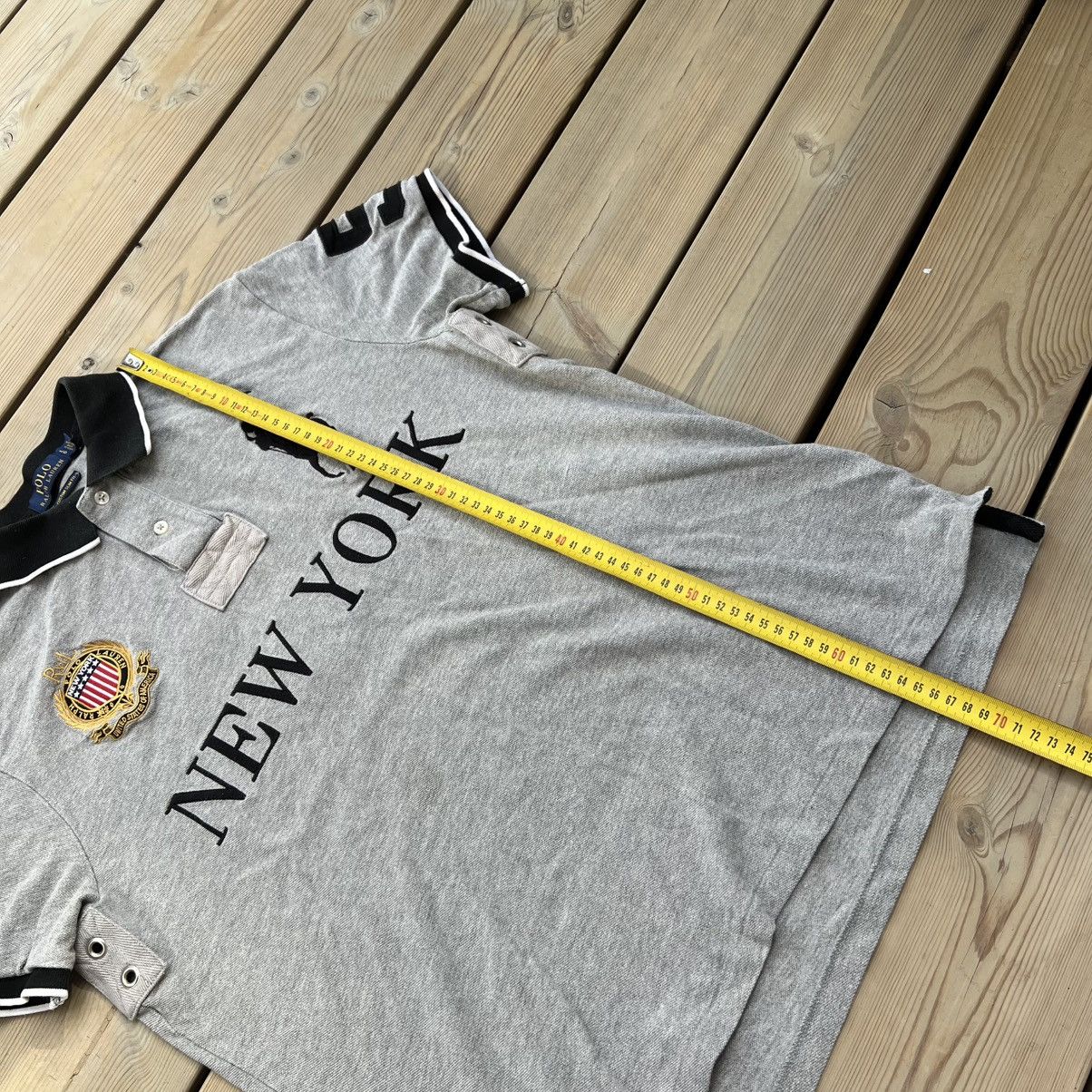 Polo Ralph Lauren Polo Ralph Lauren Big Pony Chief Keef New York Polo Gray Size US M / EU 48-50 / 2 - 9 Thumbnail