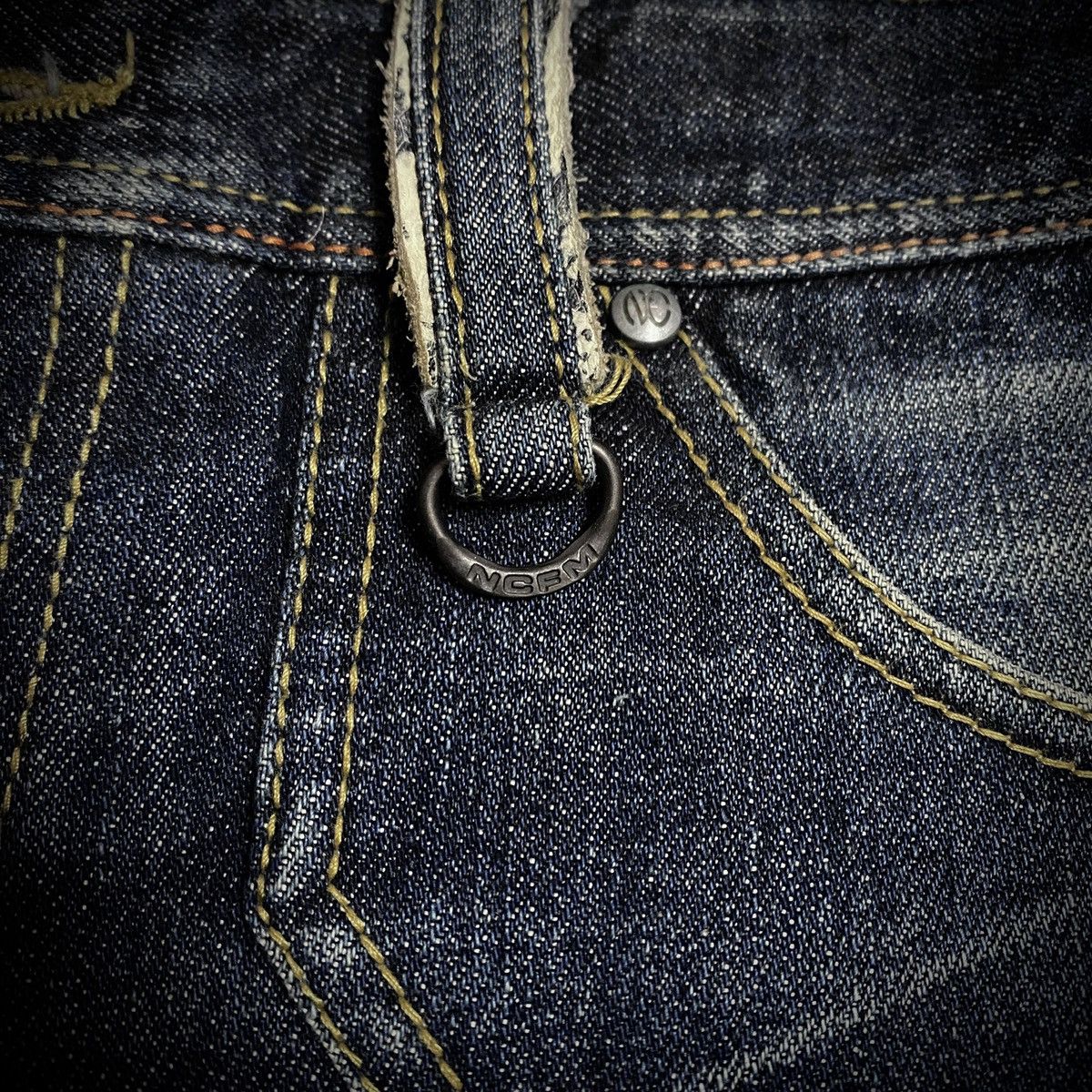 Nicole Club Tornado Mart style Blue Python Jeans Size US 32 / EU 48 - 5 Thumbnail