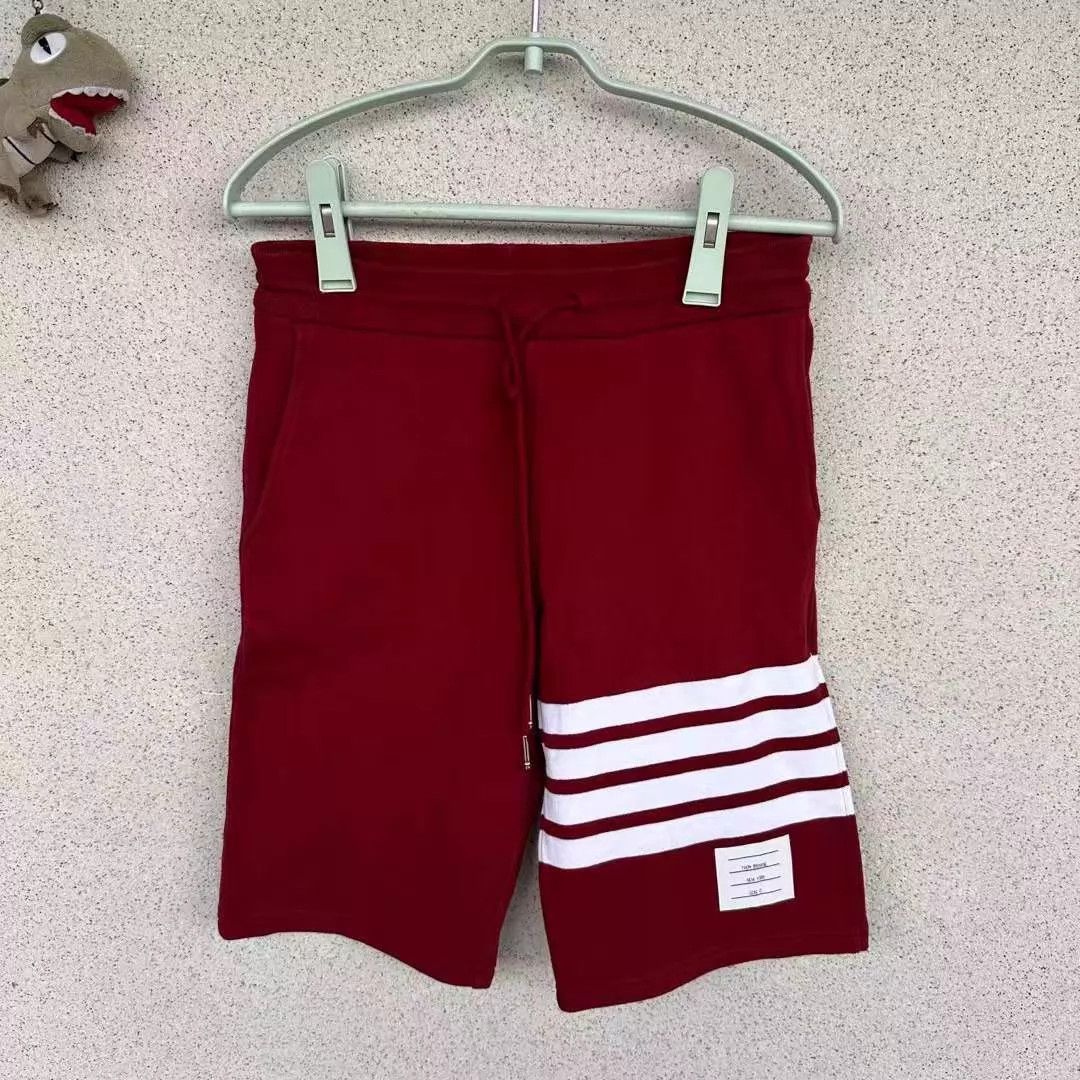 Thom Browne Thom Browne Red Shorts Size 0 Size 25" / US 0 / IT 36 - 1 Thumbnail